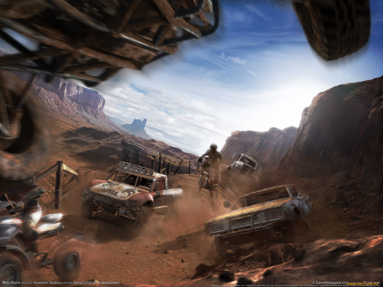 видео, игры, motorstorm