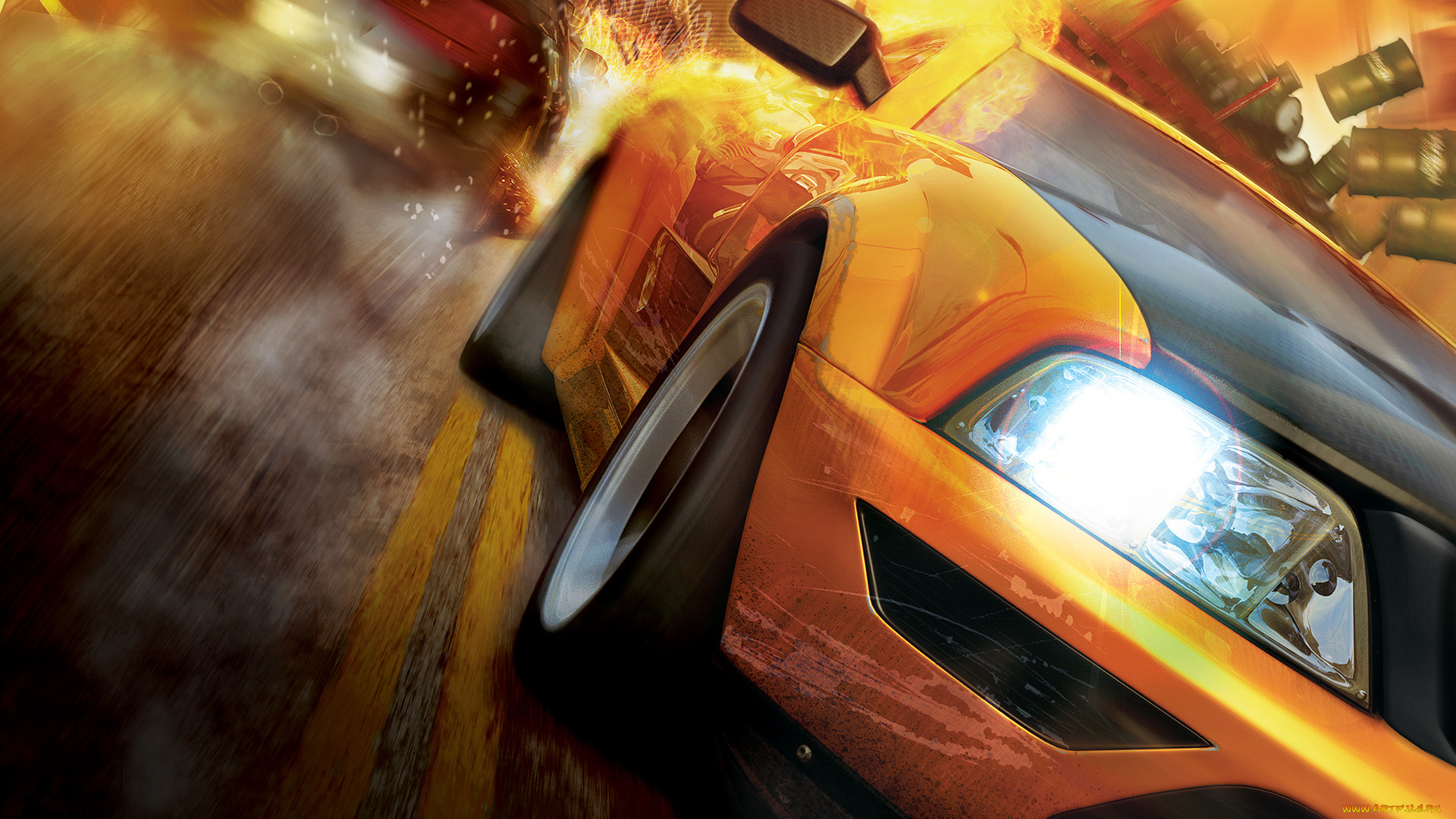 видео, игры, burnout, revenge