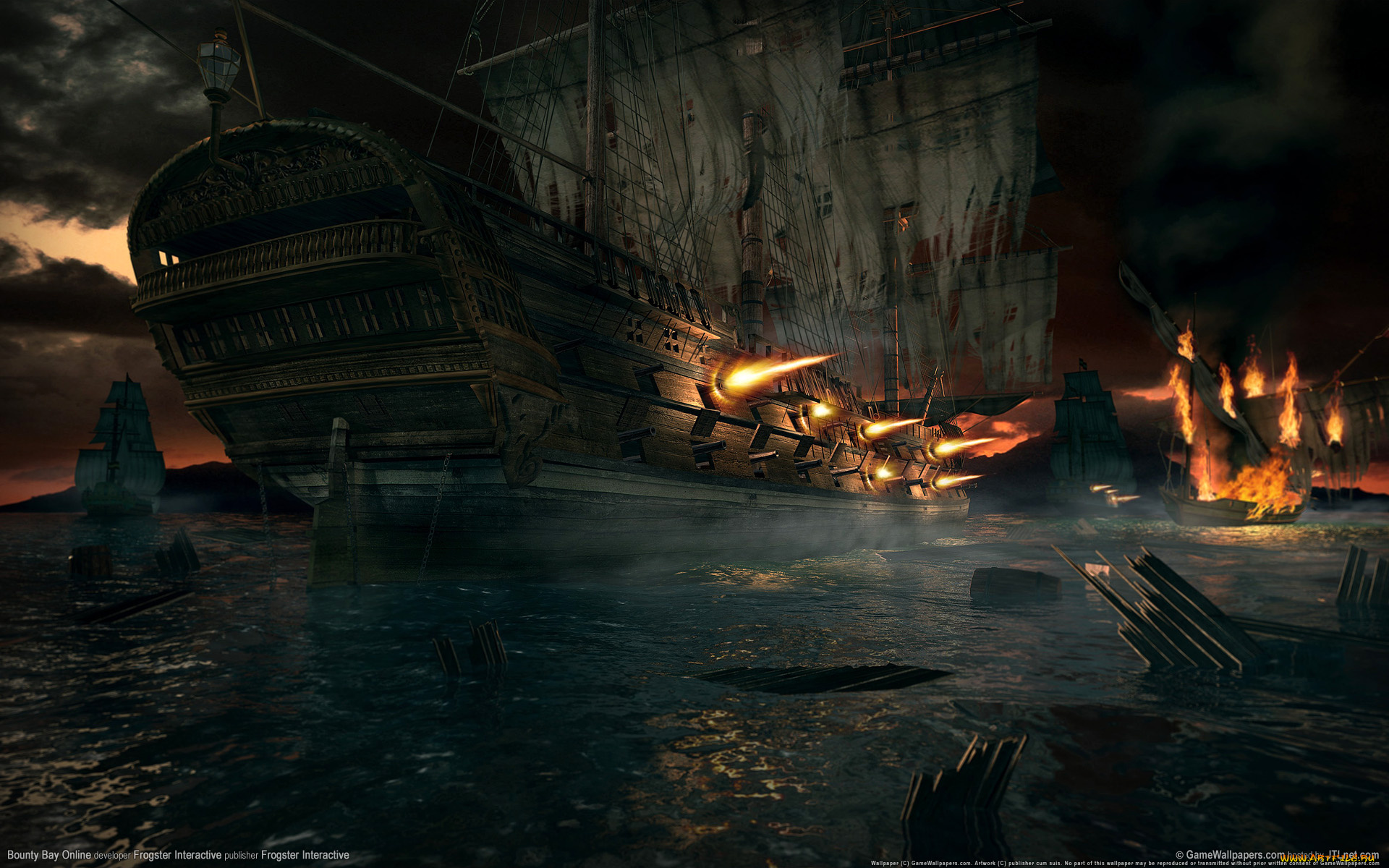 видео, игры, bounty, bay, online