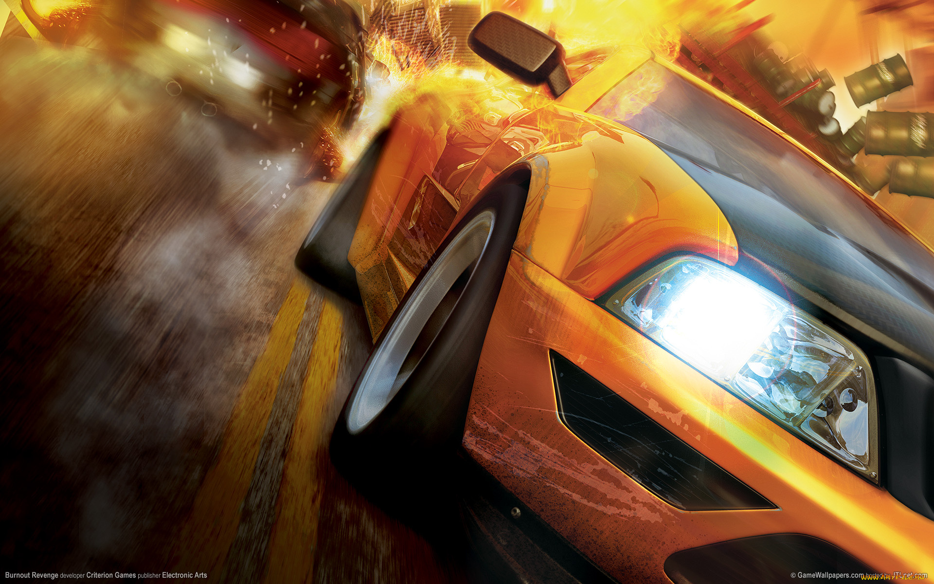 видео, игры, burnout, revenge