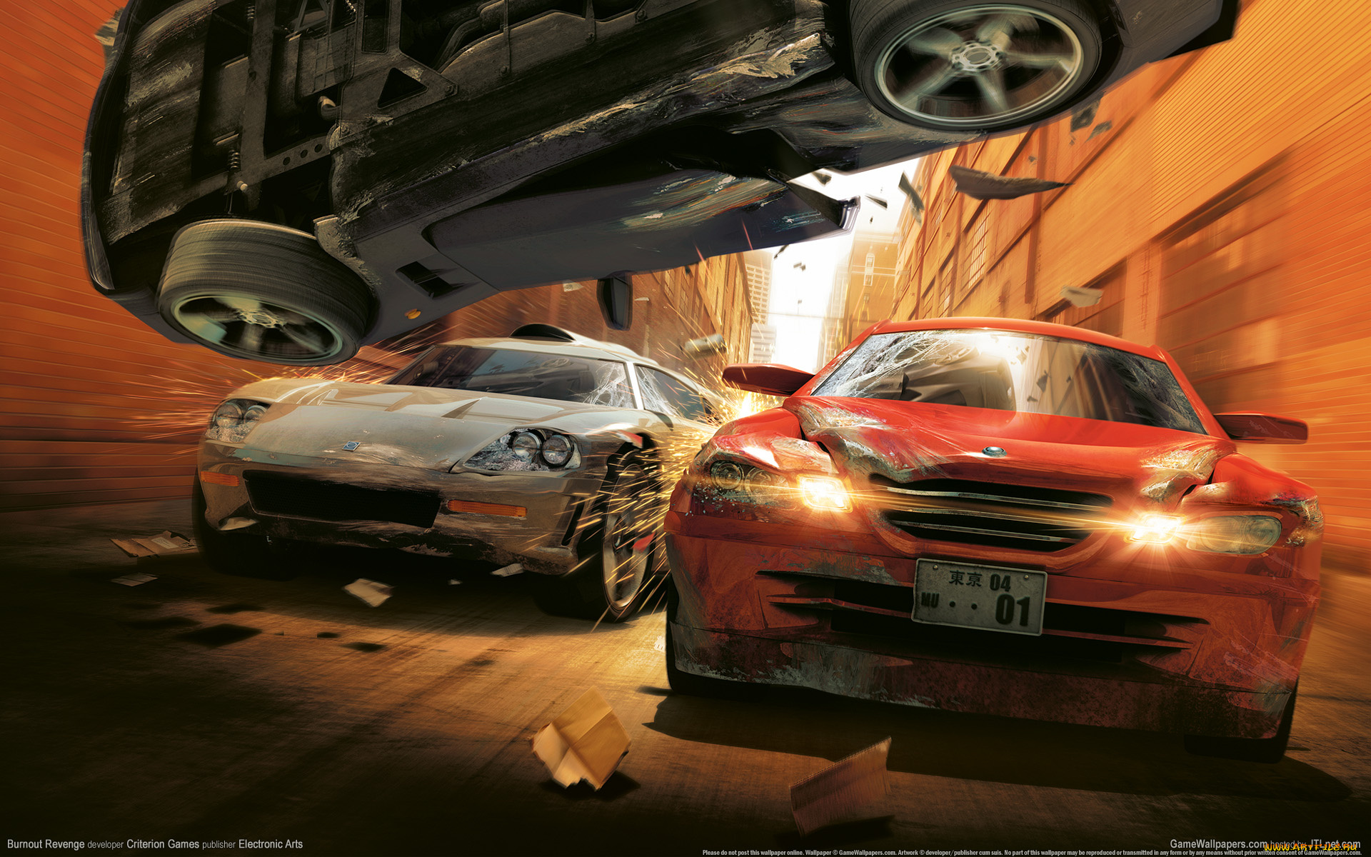 видео, игры, burnout, revenge