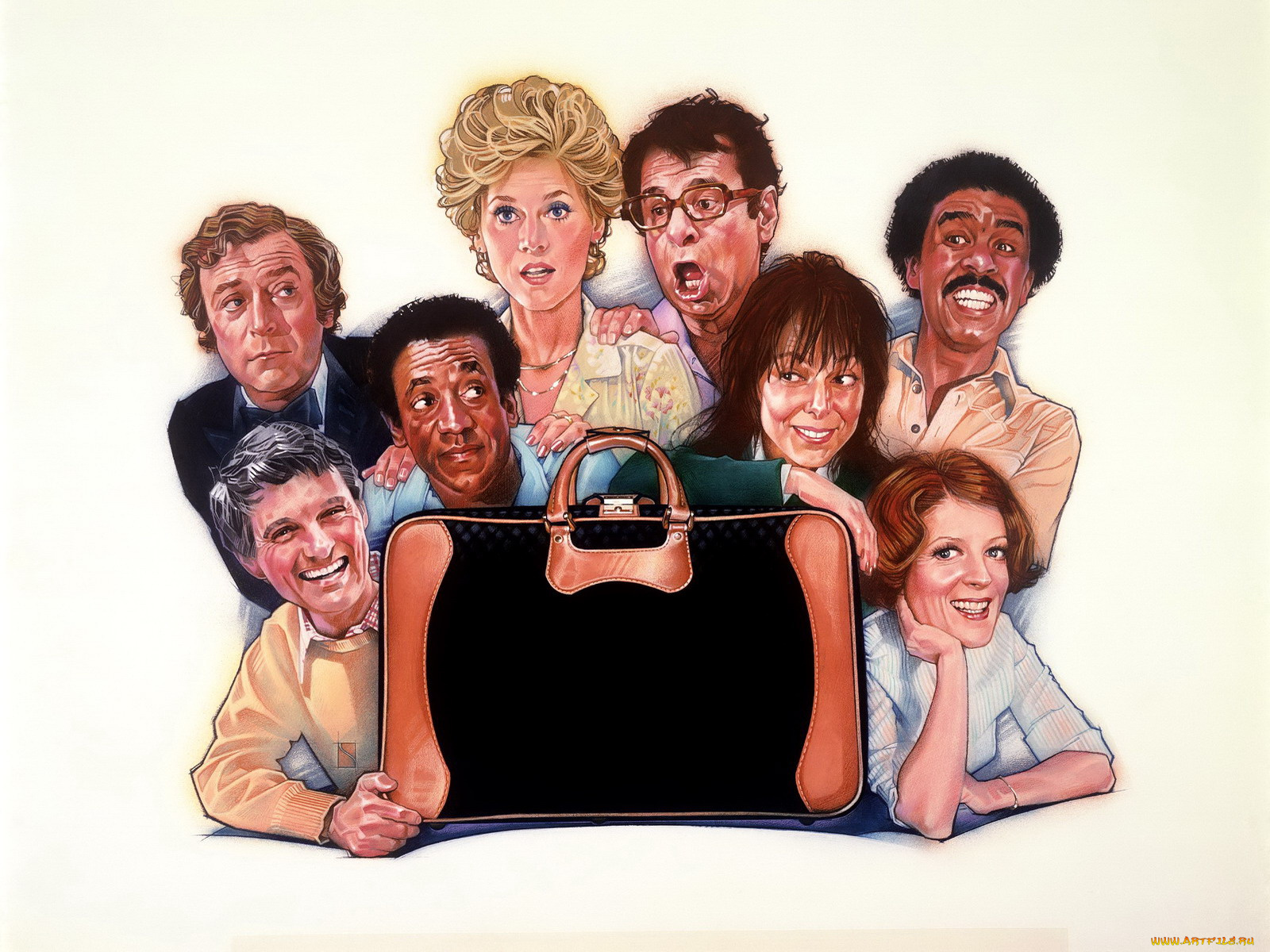 california, suite, рисованные, люди, герои, фильм