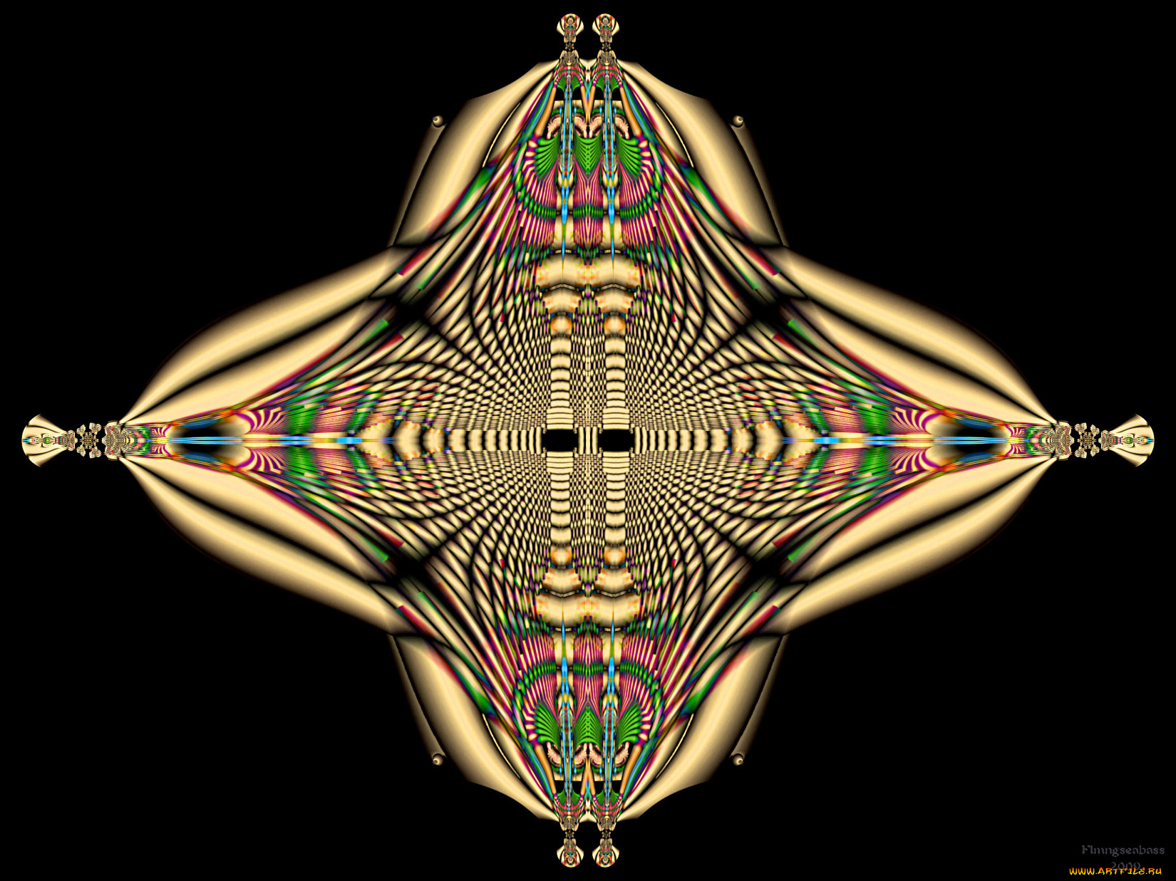 3д, графика, fractal, фракталы