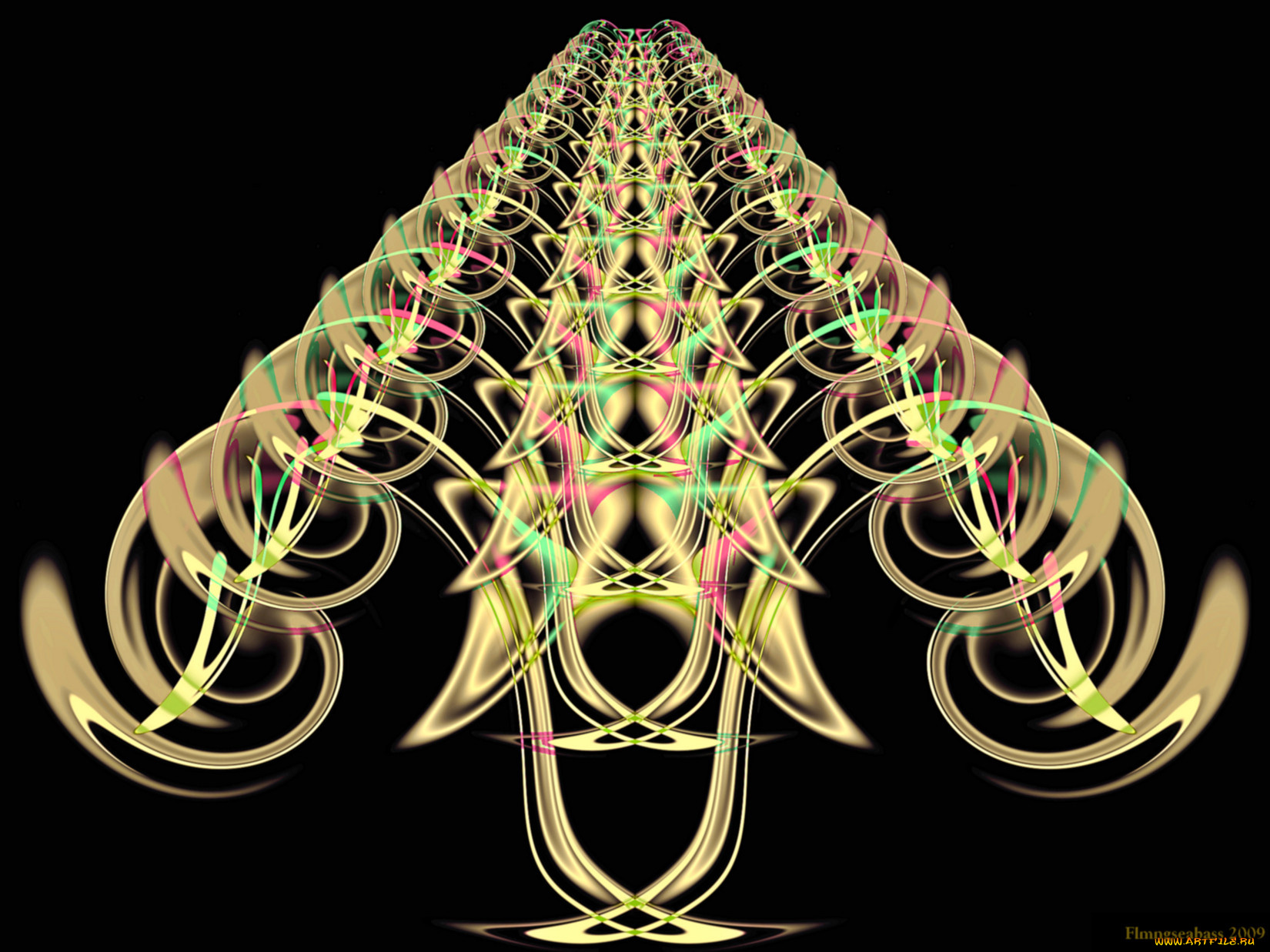 3д, графика, fractal, фракталы