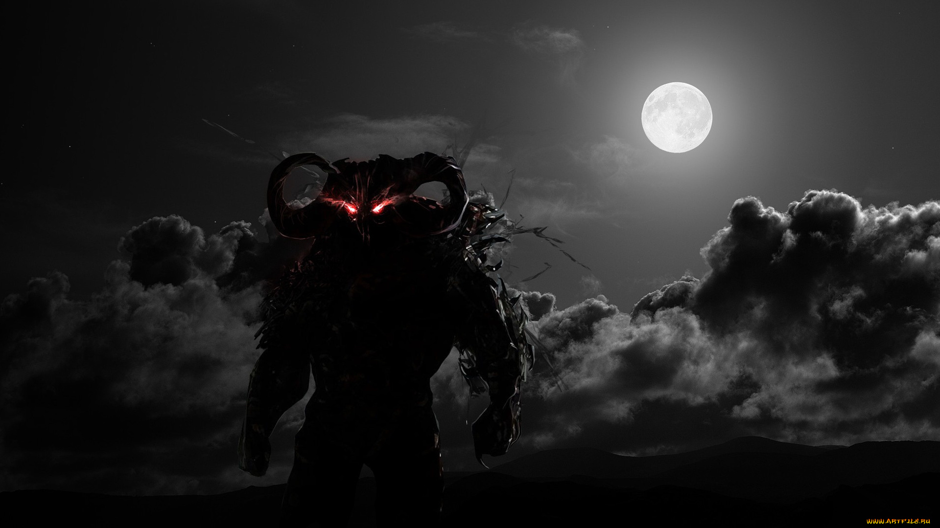 фэнтези, демоны, демон