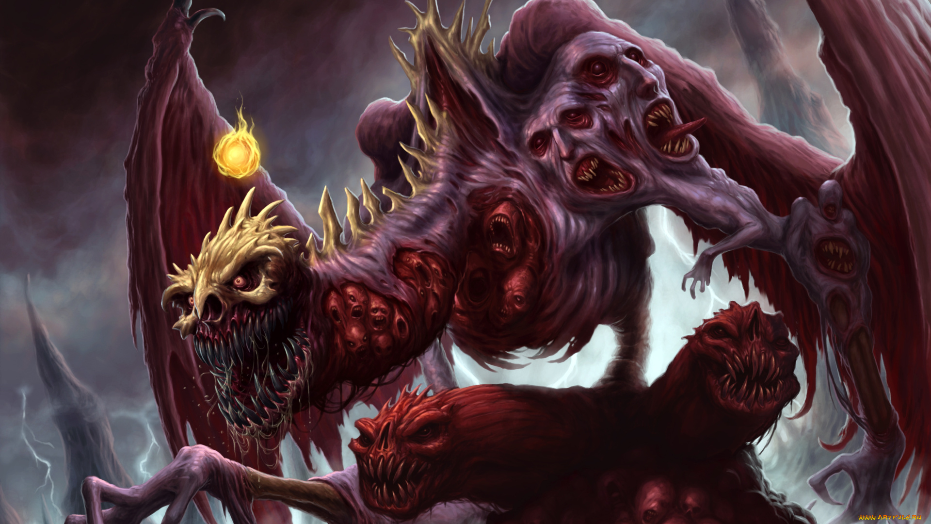 фэнтези, нежить, чудовище