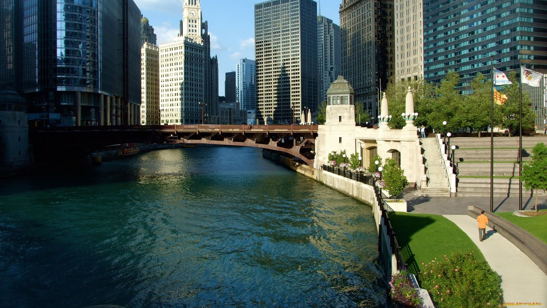 города, Чикаго, сша, chicago