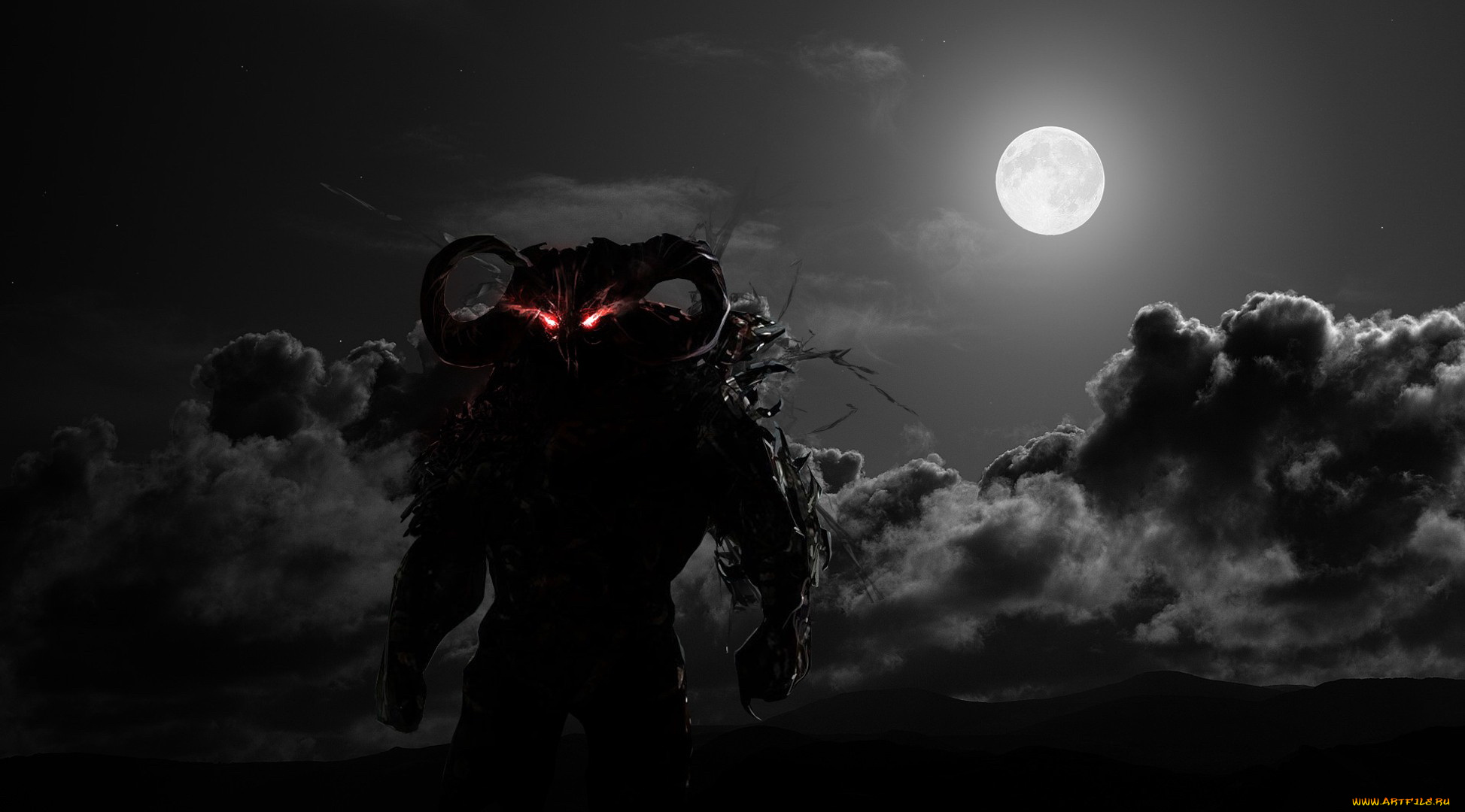 фэнтези, демоны, демон