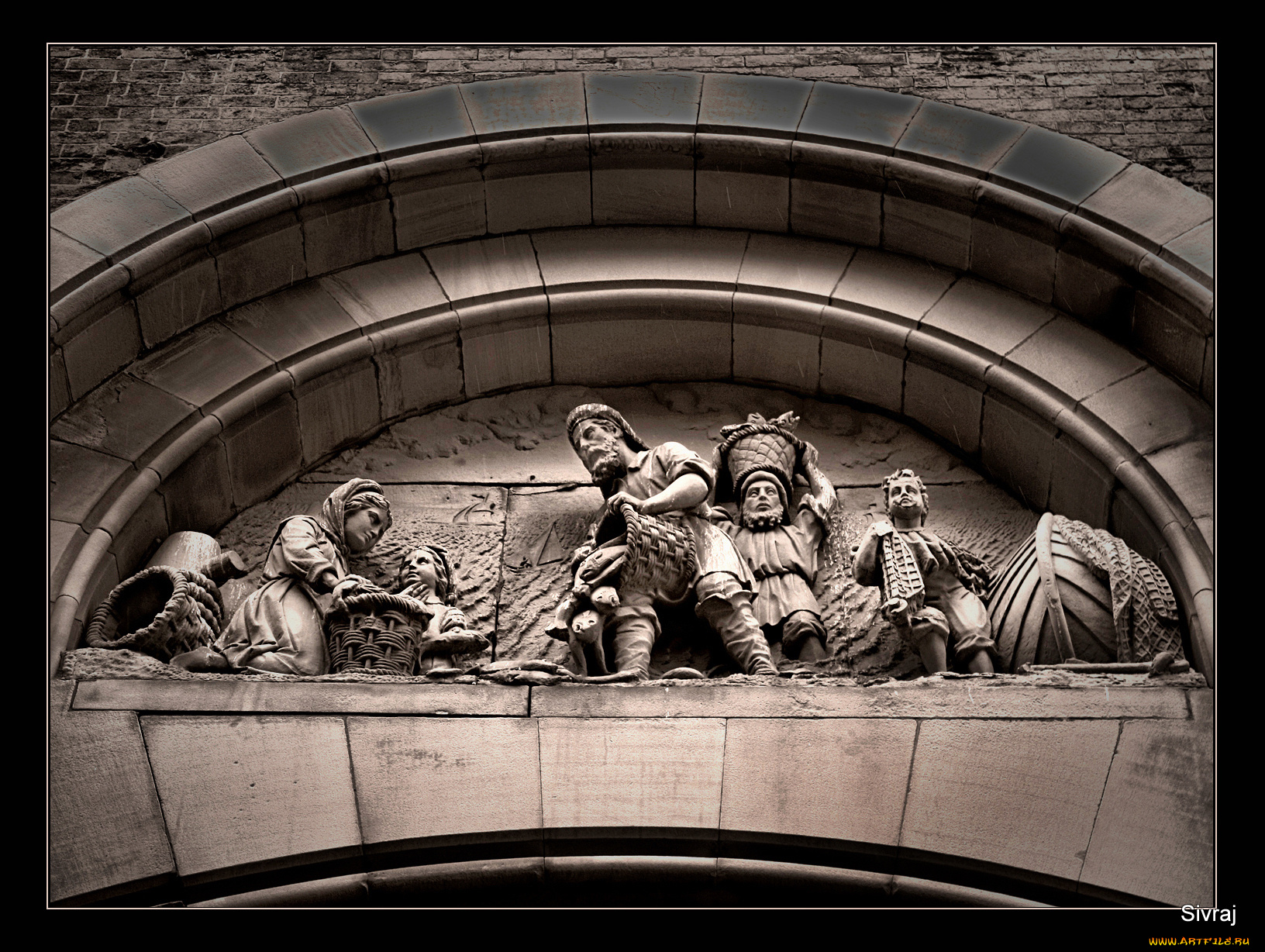 разное, элементы, архитектуры, скульптуры