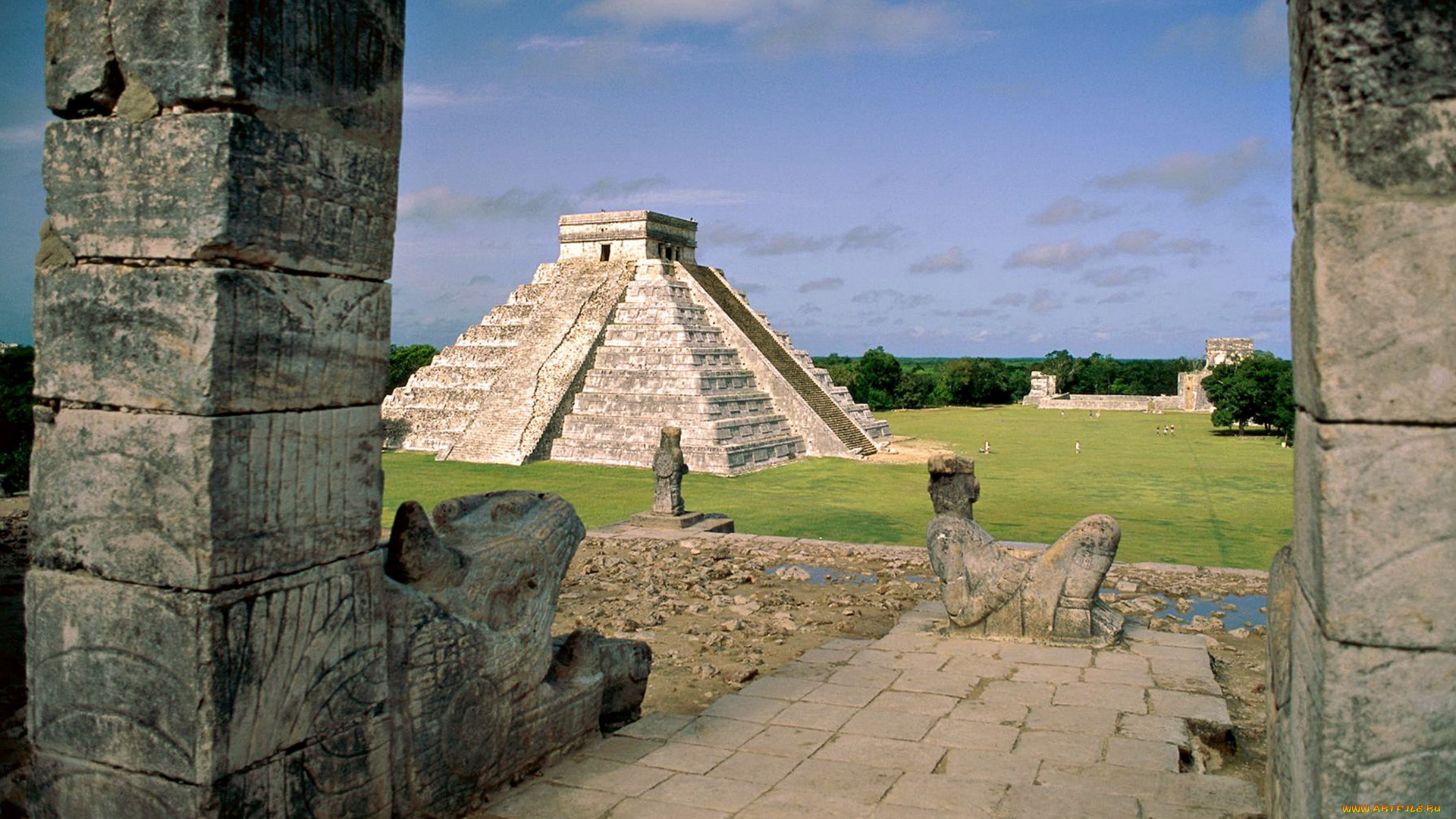 города, исторические, архитектурные, памятники, пирамида