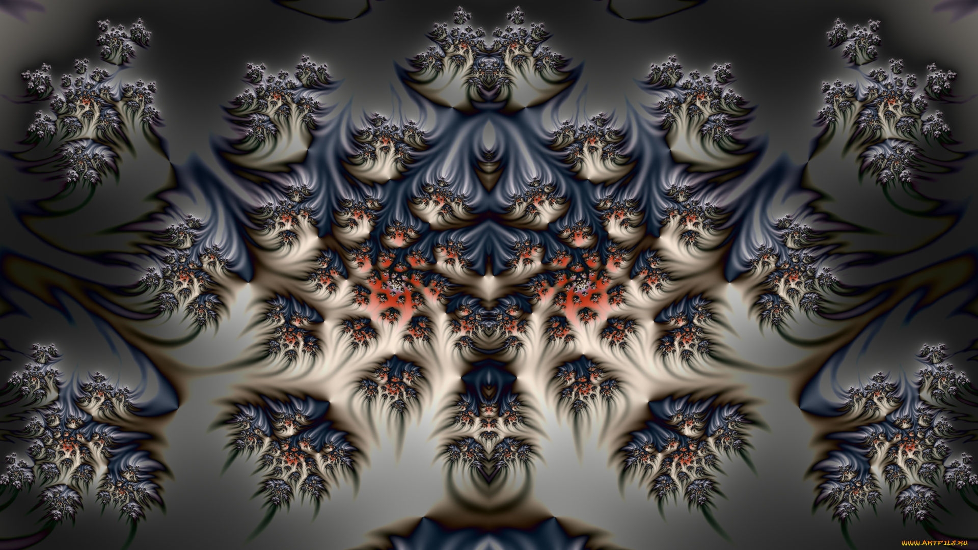 3д, графика, fractal, фракталы, фон, узор, цвета