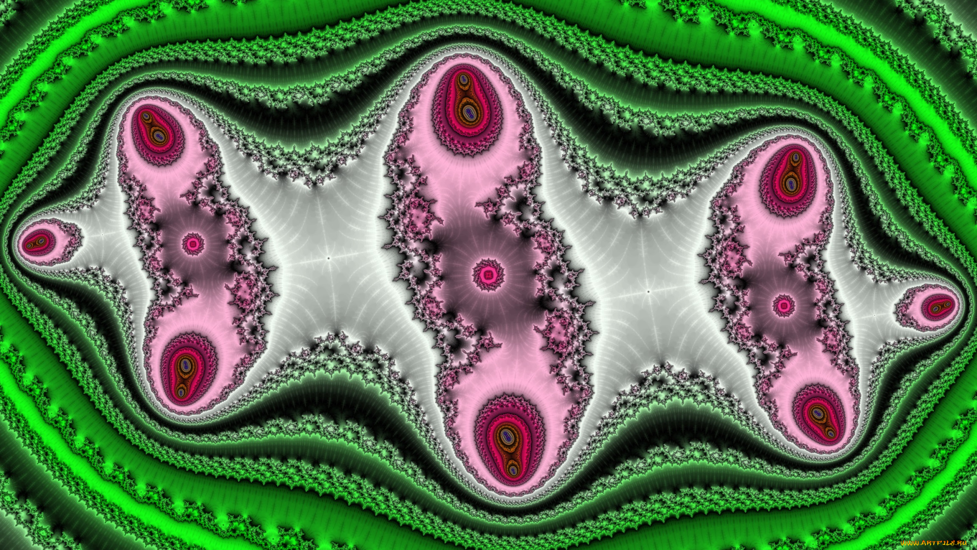 3д, графика, fractal, фракталы, фон, узор, цвета