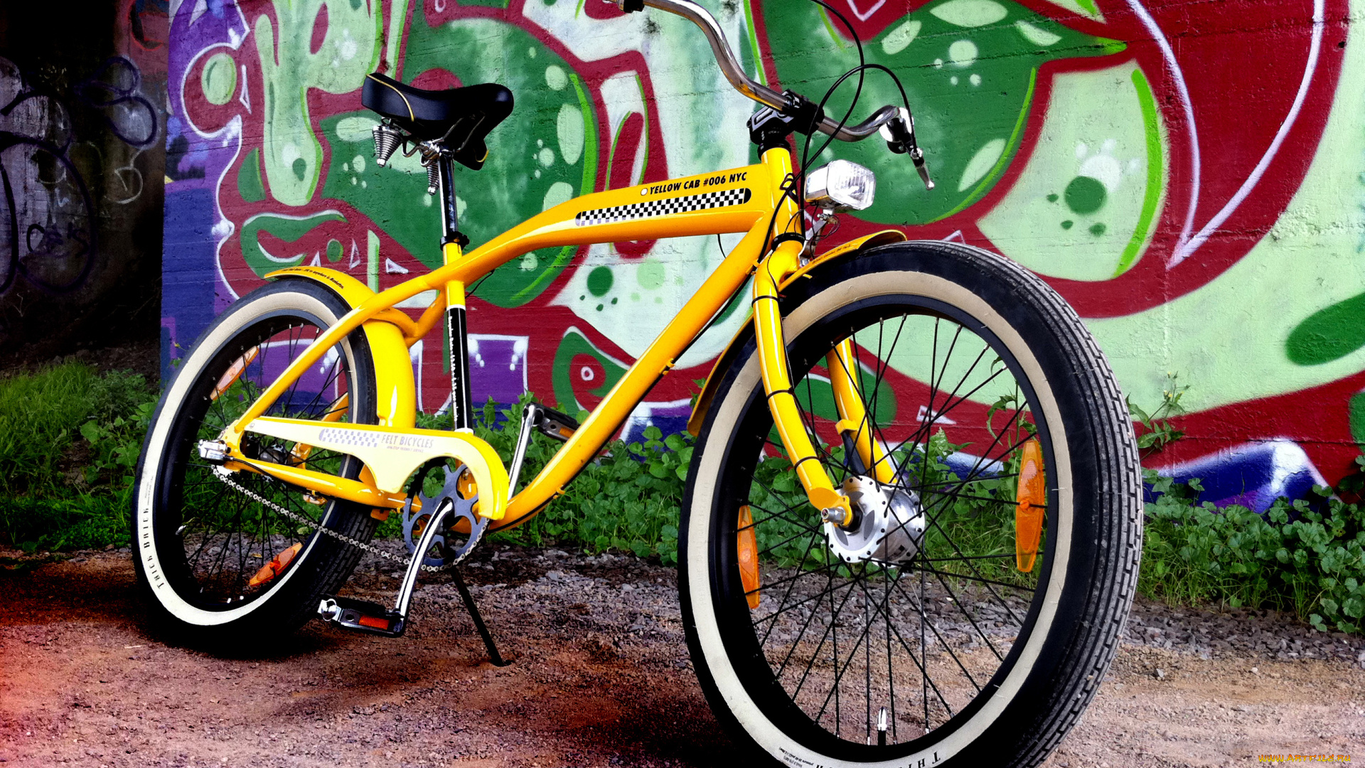 техника, велосипеды, yellow