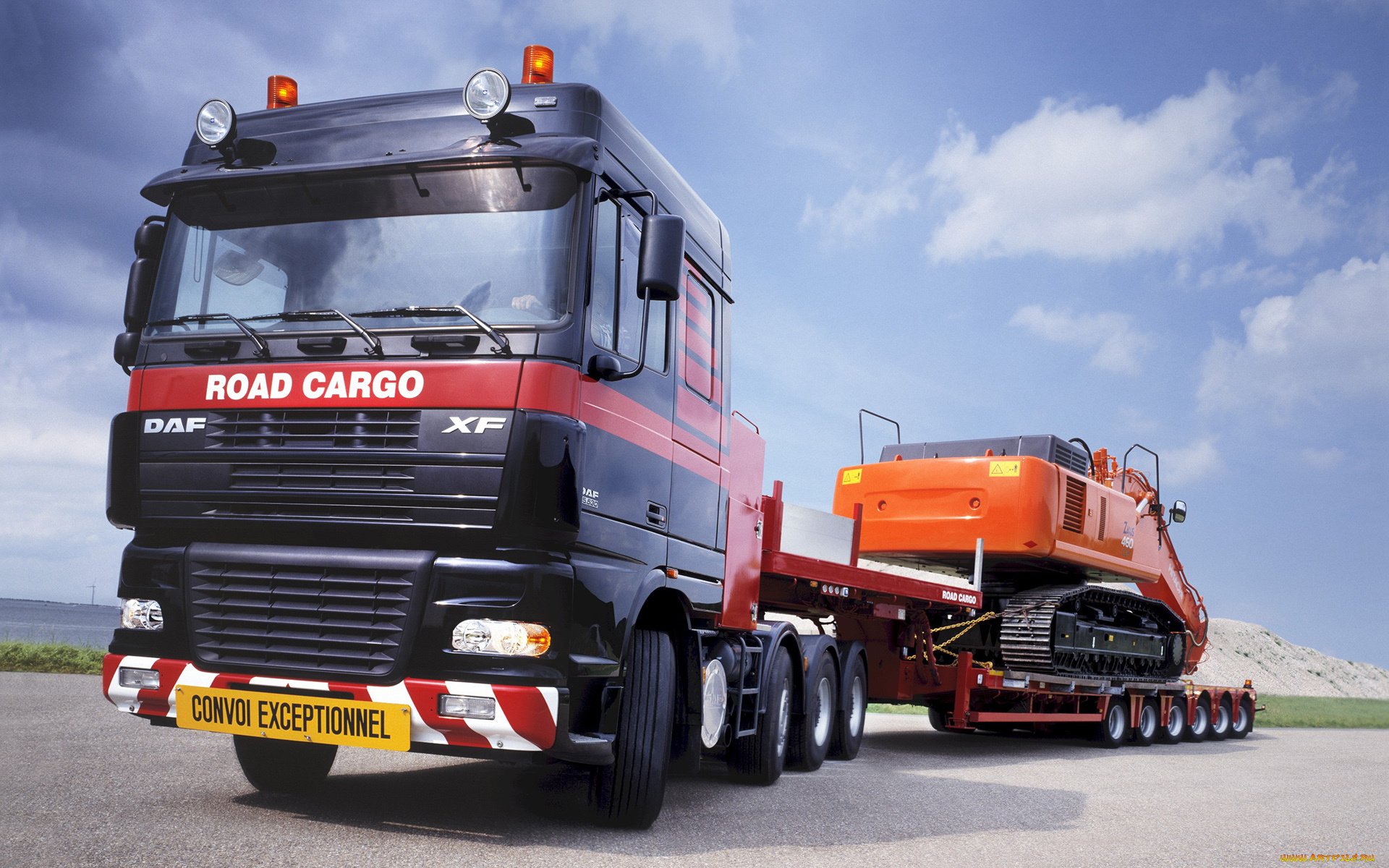 daf, 95, xf, автомобили, нидерланды, шасси, автобусы, седельные, тягачи, trucks, nv