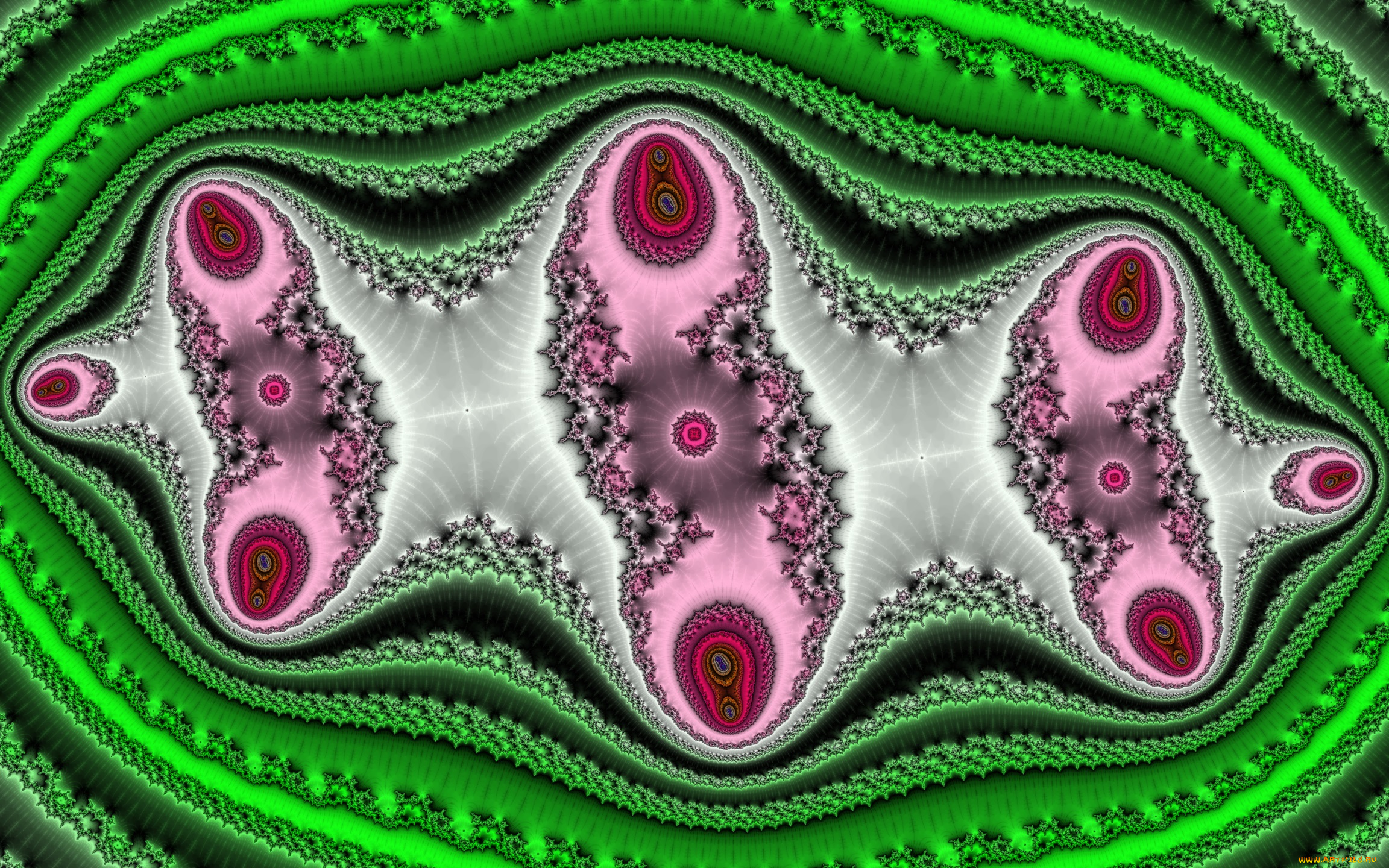 3д, графика, fractal, фракталы, фон, узор, цвета