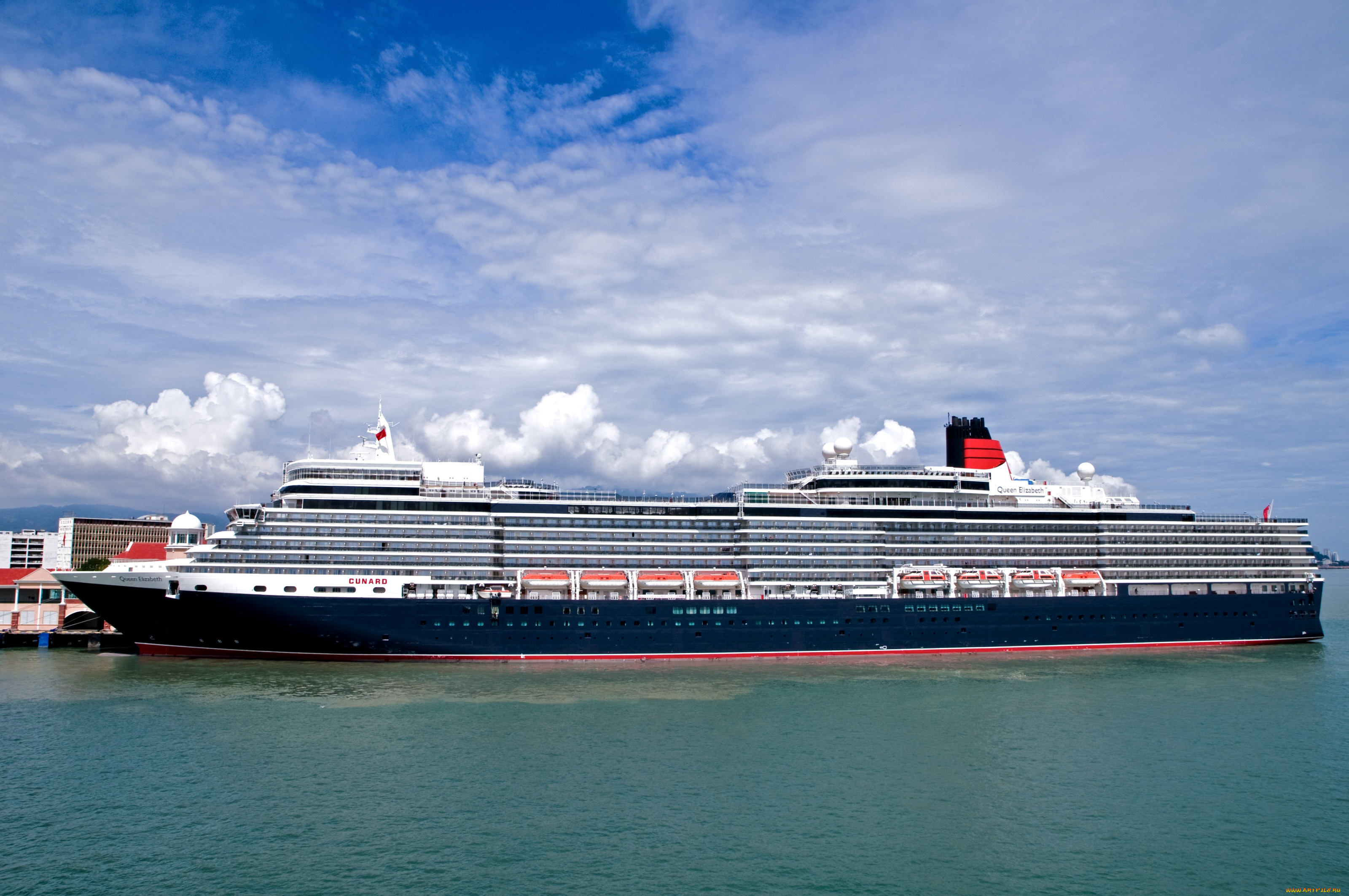 корабли, лайнеры, лайнер, круиз, большой