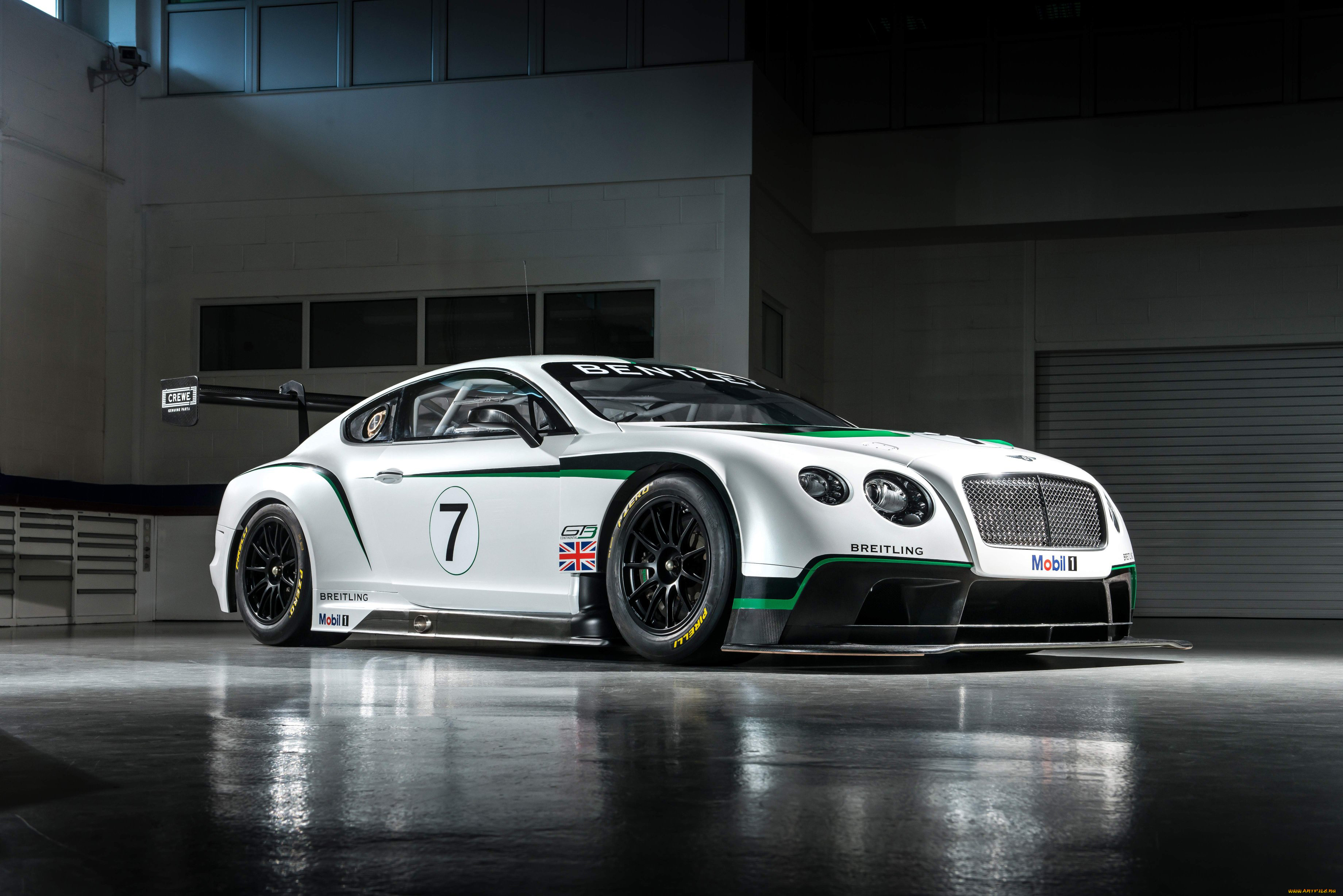 автомобили, bentley, 2013, gt3, continental