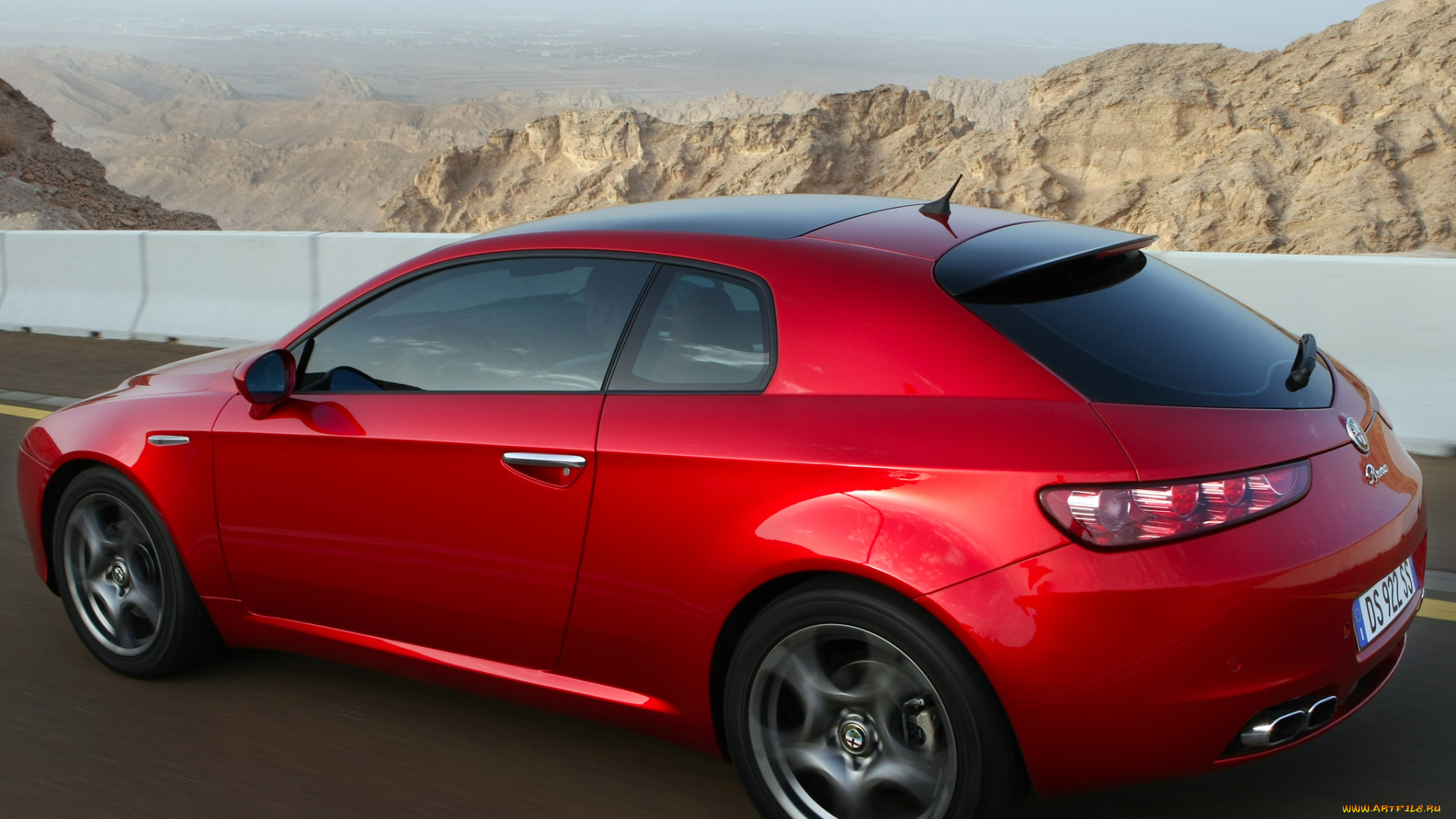 автомобили, alfa, romeo, красный, 939d, brera, alfa, romeo