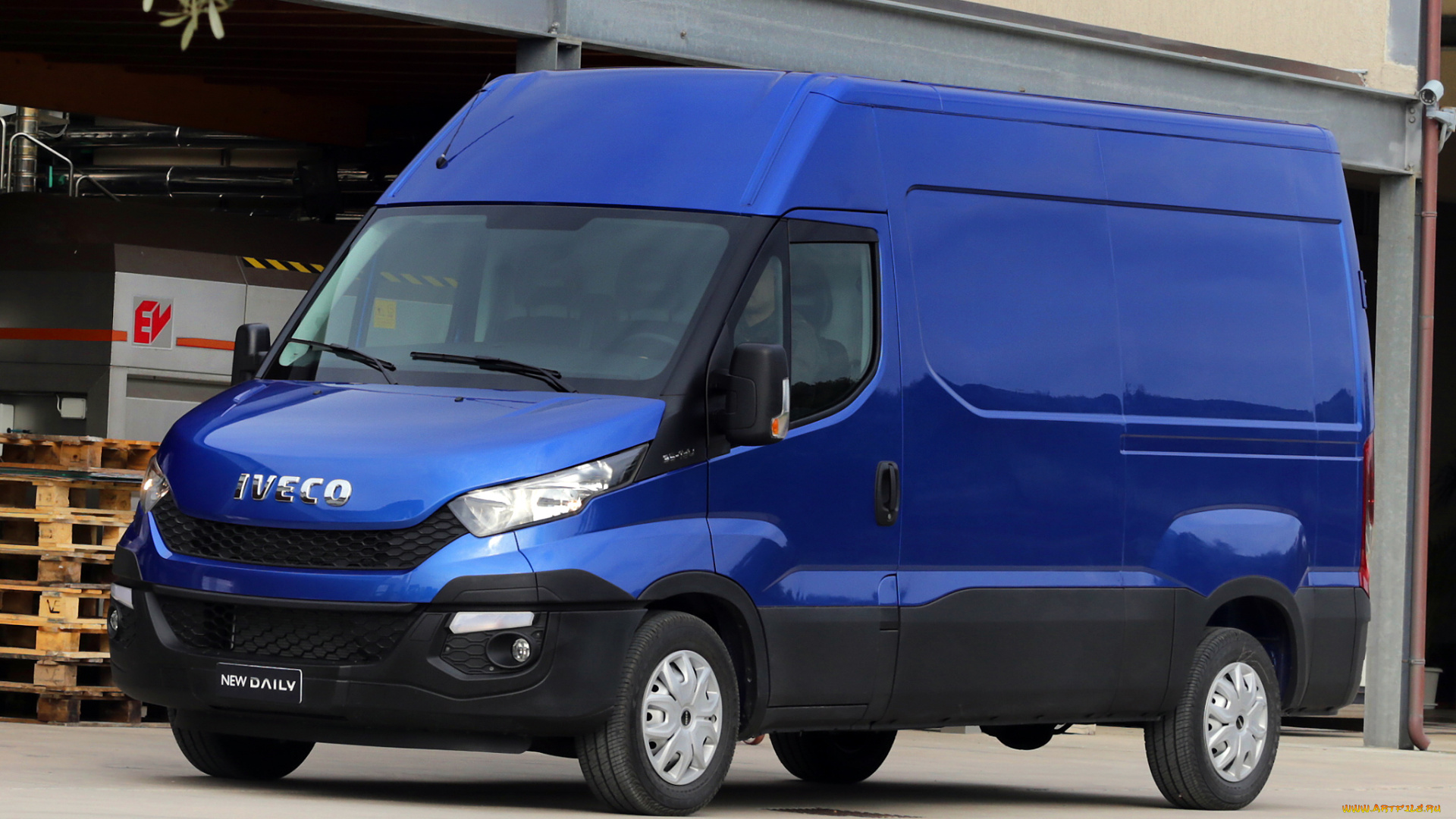 автомобили, iveco, синий, 2014, van, daily