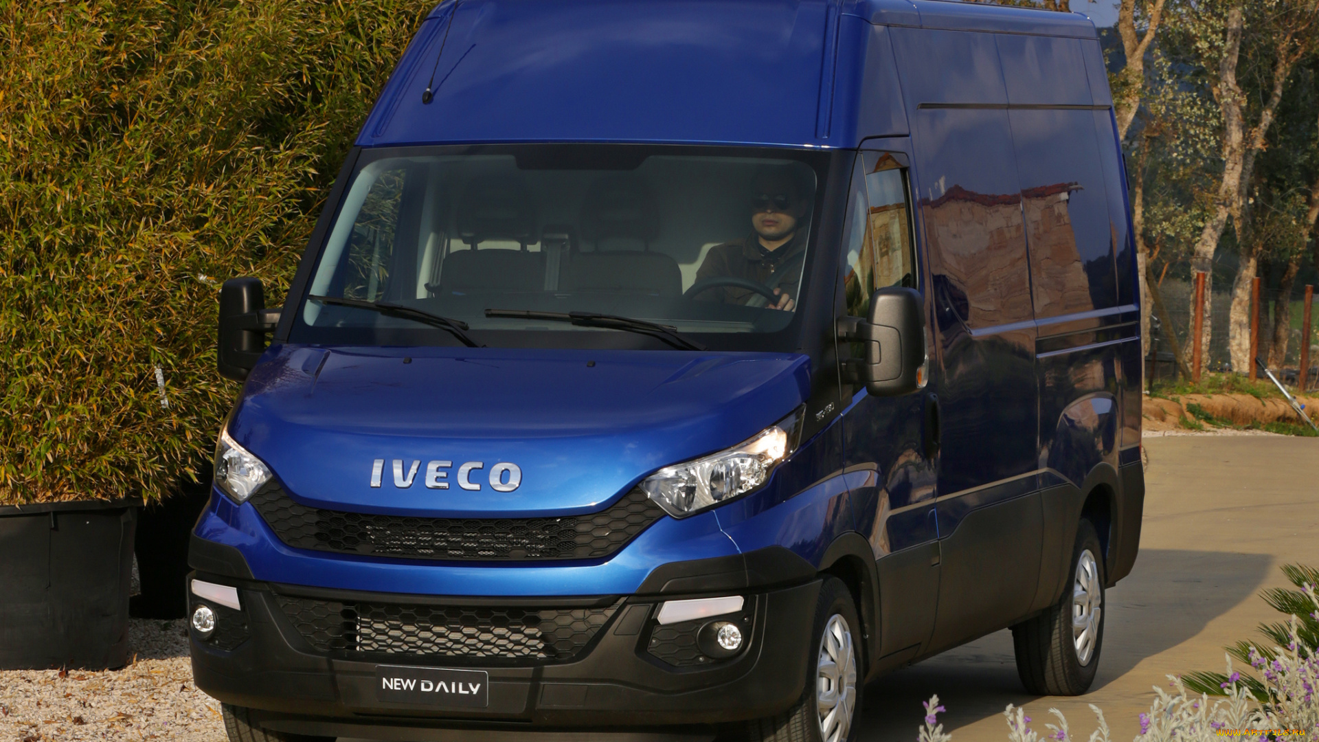 автомобили, iveco, синий, 2014, van, daily