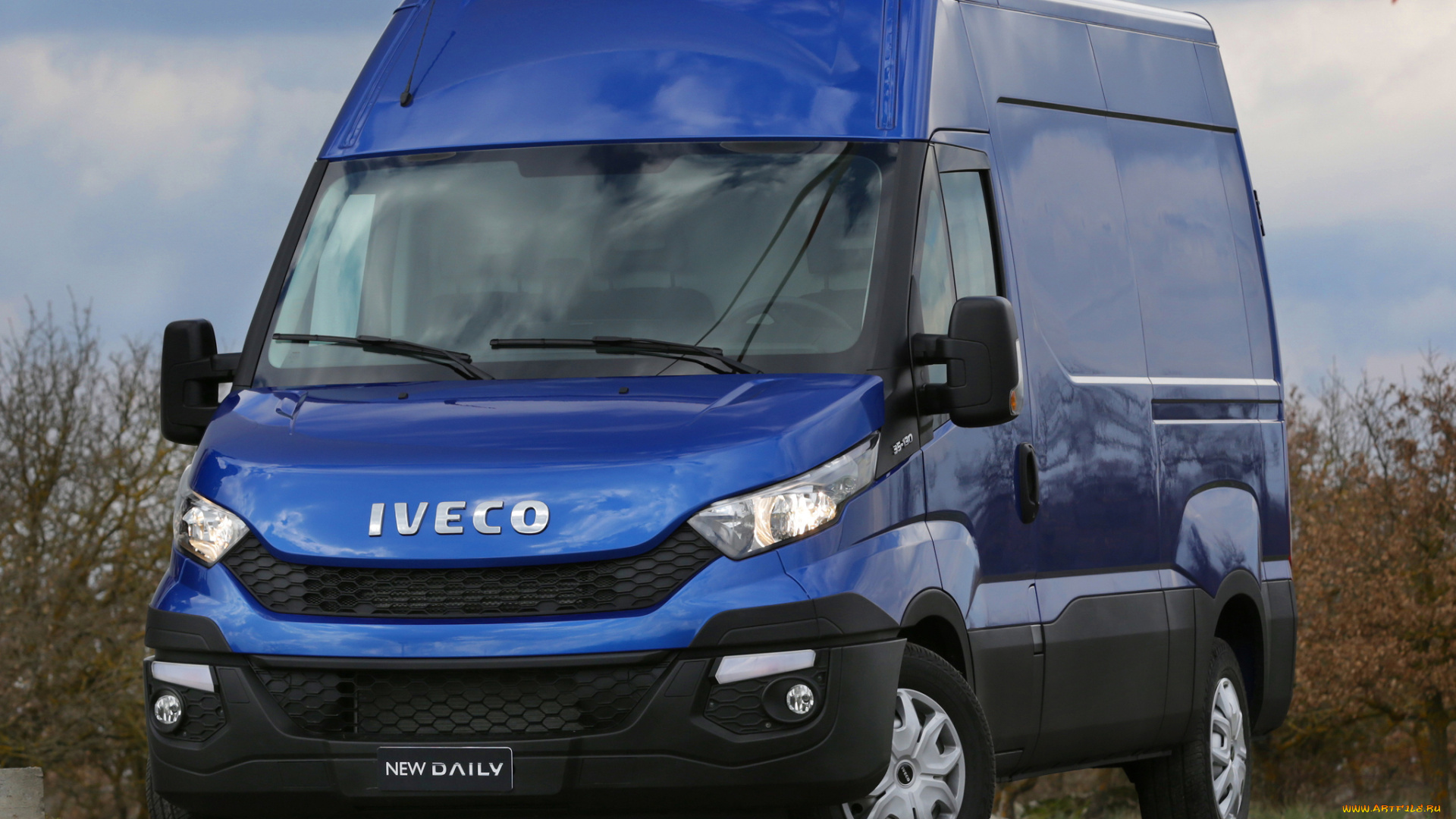 автомобили, iveco, синий, 2014, van, daily