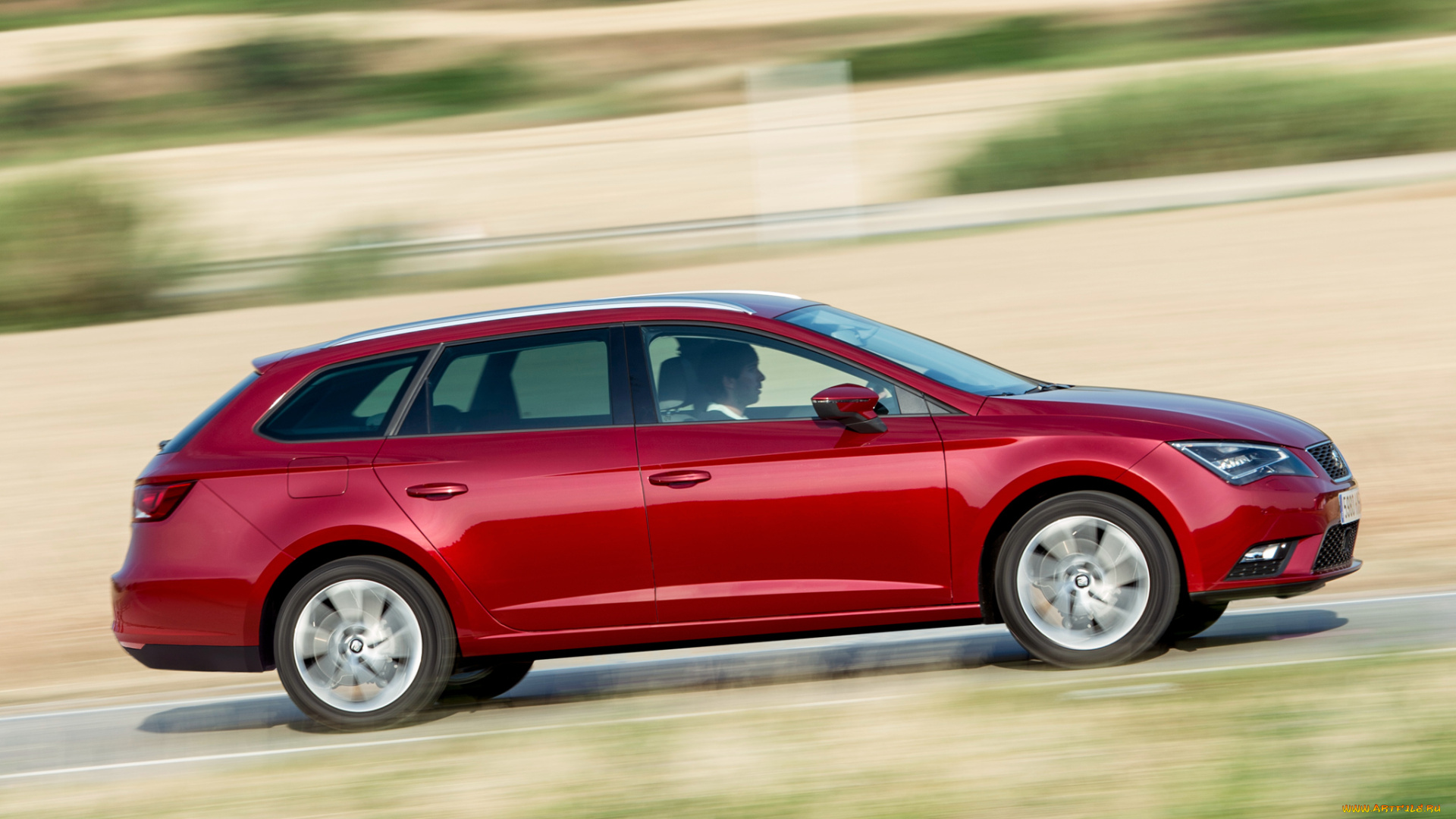 автомобили, seat, красный, st, 4drive, 5f, 2014г, leоn