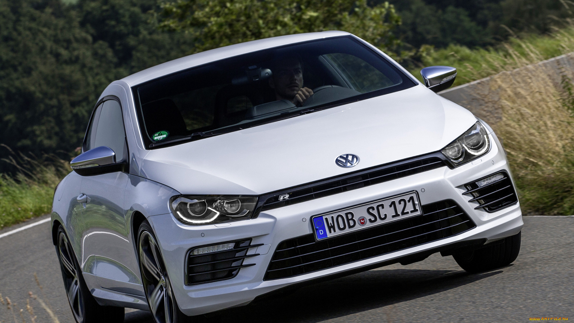 автомобили, volkswagen, светлый, 2014г, scirocco, r