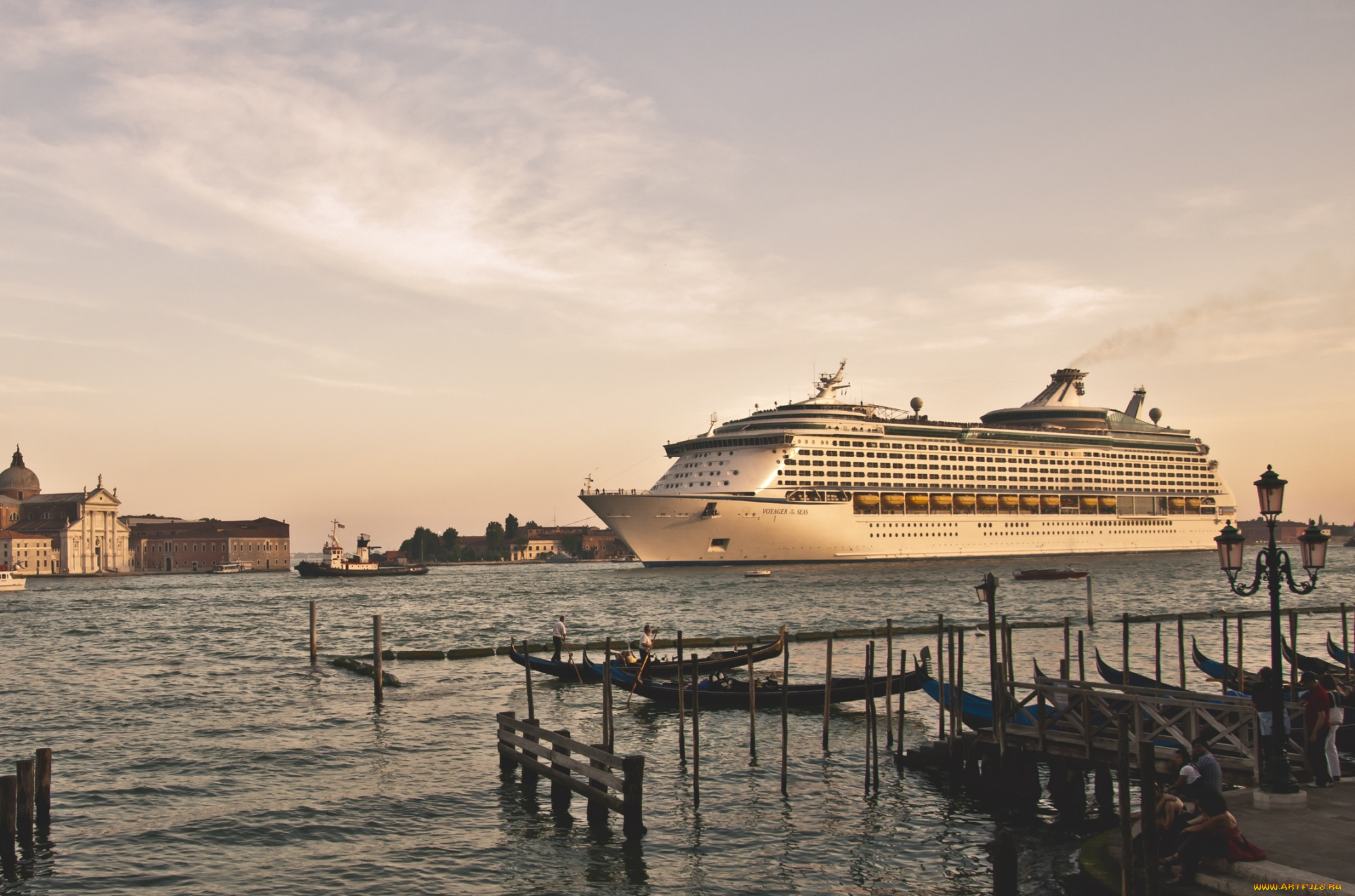 корабли, лайнеры, круиз