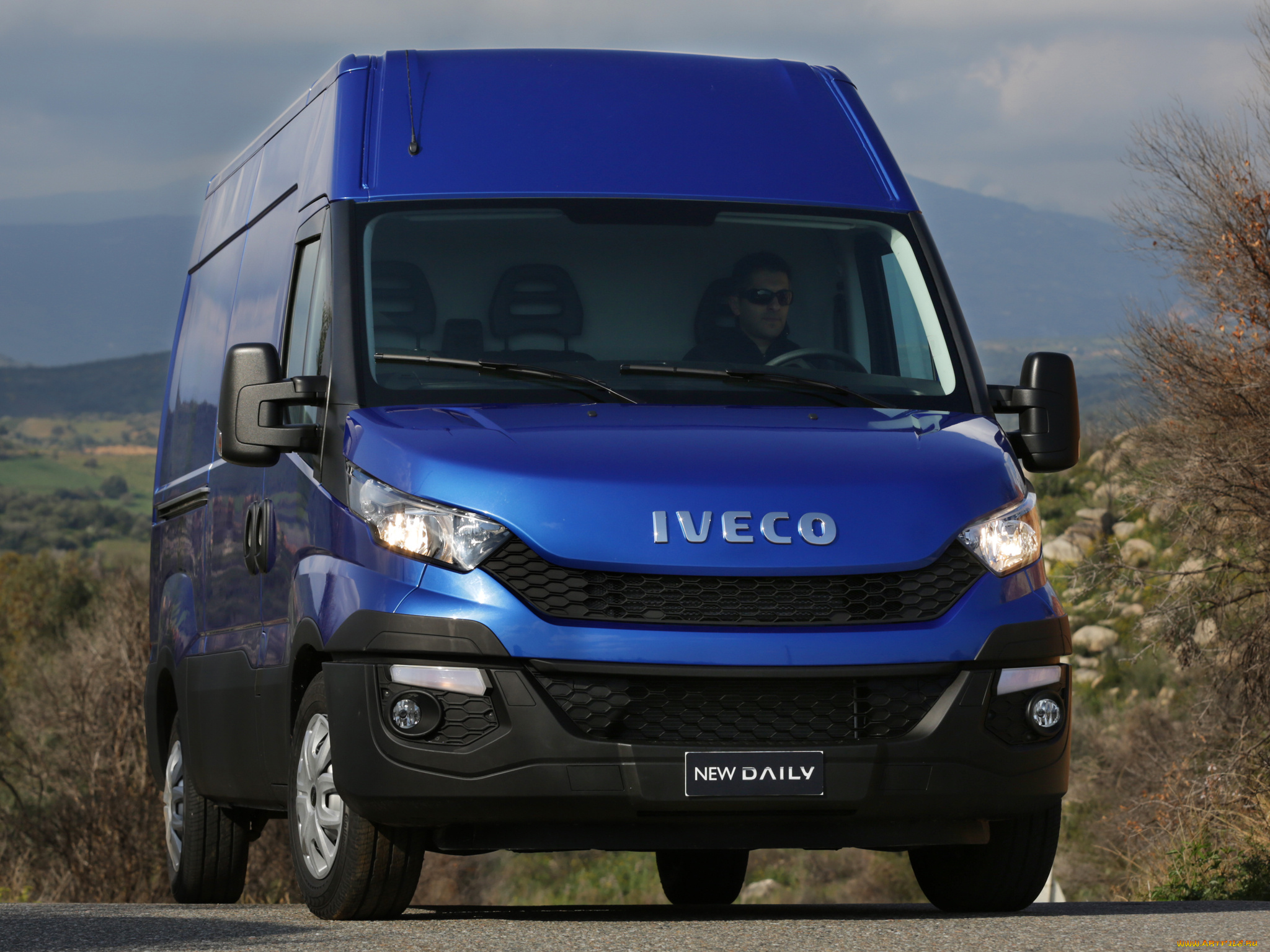 автомобили, iveco, 2014, van, daily, синий