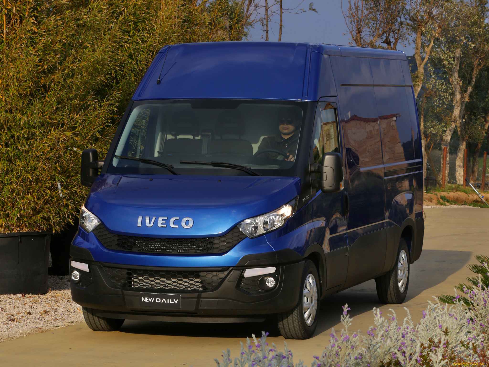 автомобили, iveco, синий, 2014, van, daily