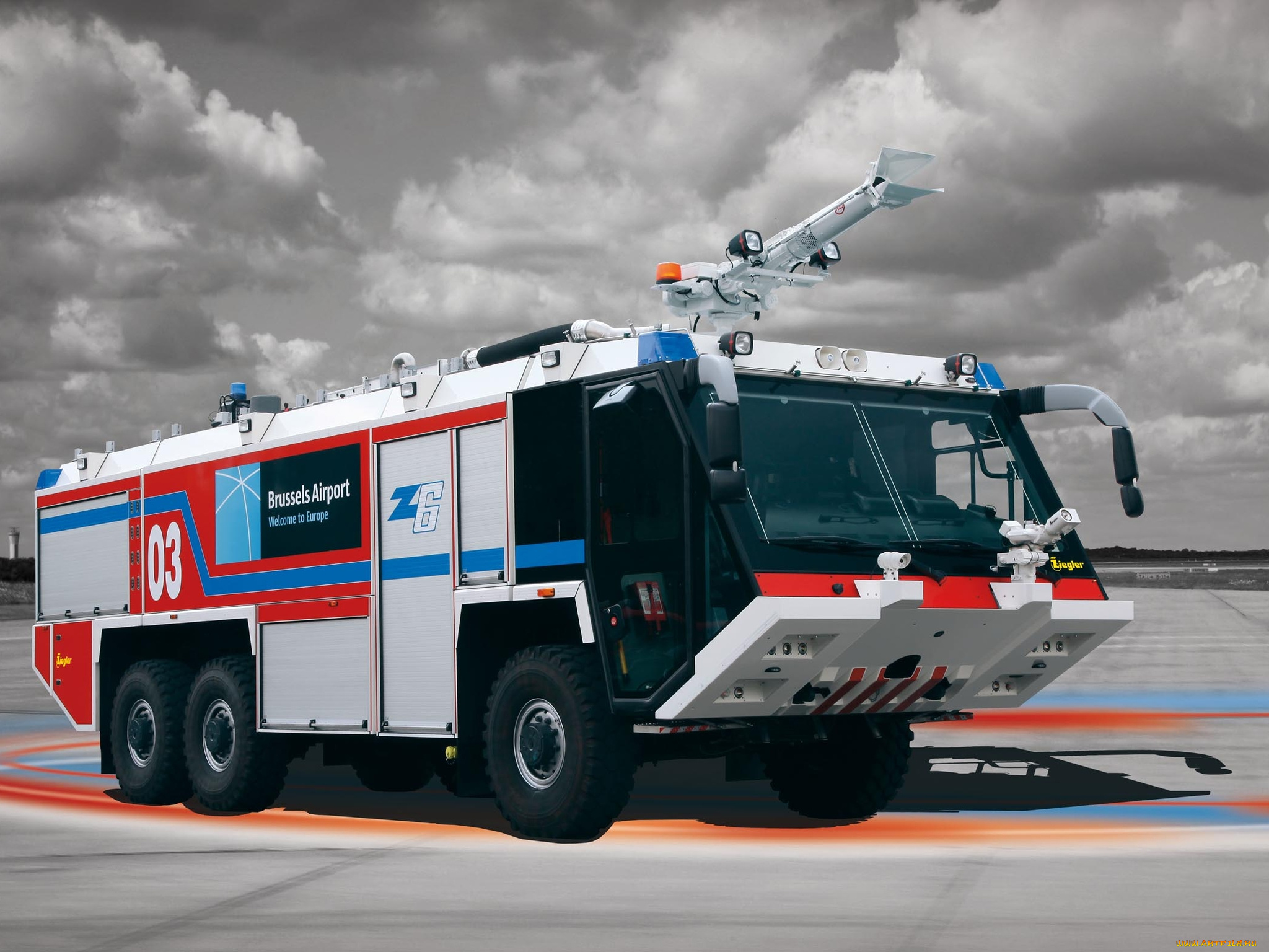 автомобили, пожарные, машины, airport, feuerwehr, z6, ziegler