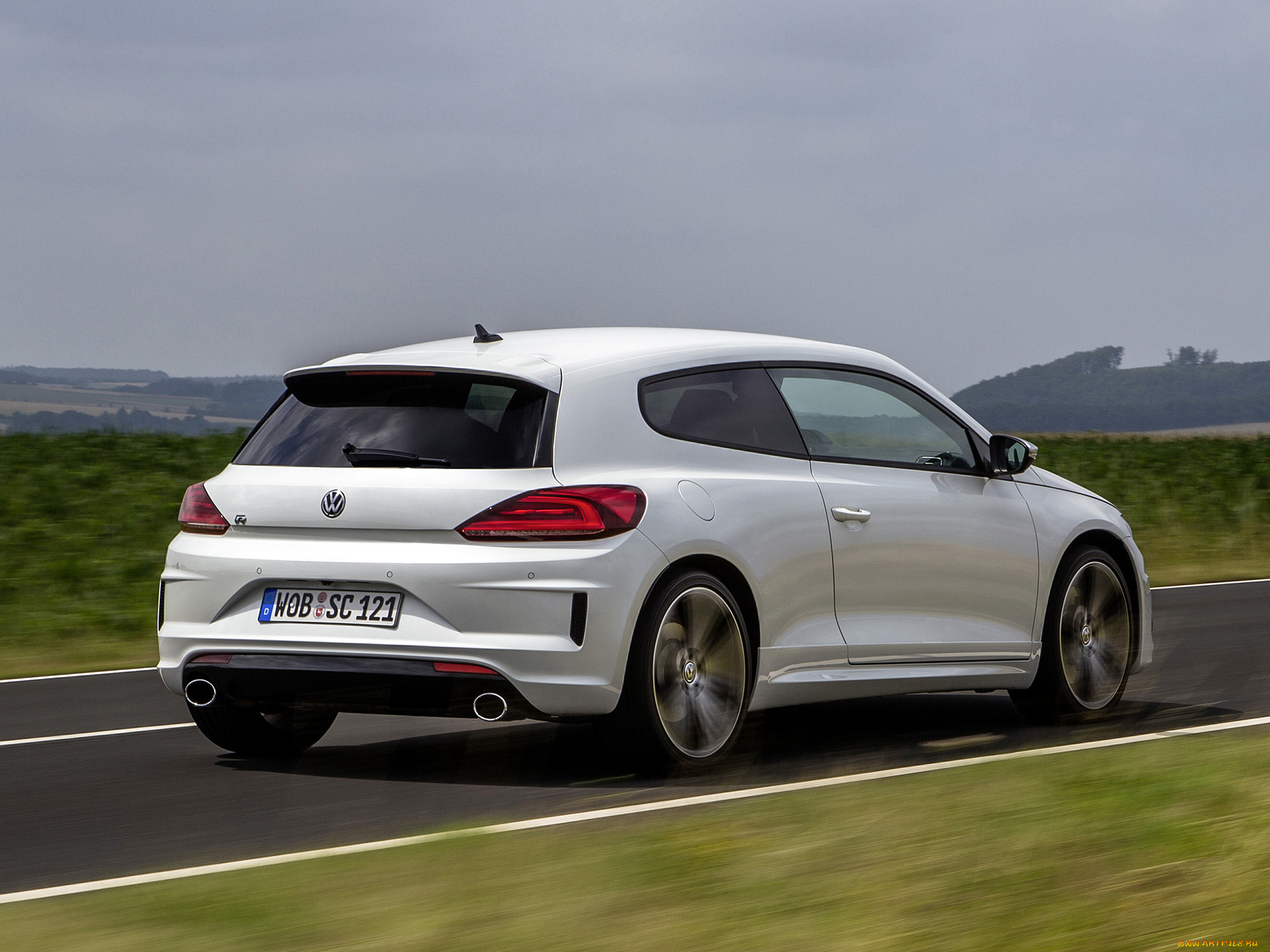 автомобили, volkswagen, светлый, 2014г, scirocco, r