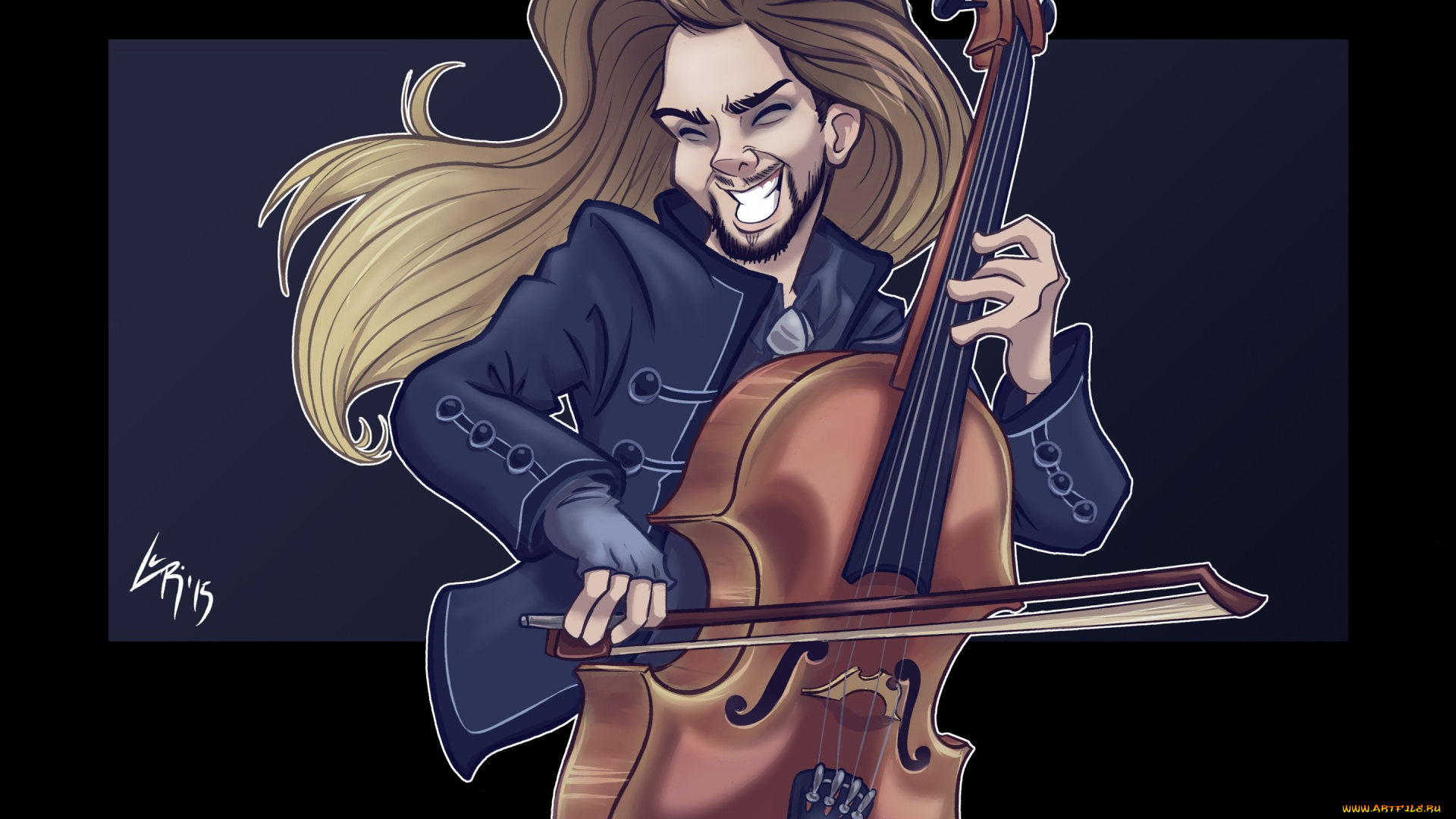 рисованное, комиксы, larissarivero, apocalyptica, perttu, kivilaakso, пертту, кивилааксо, cello, виолончель