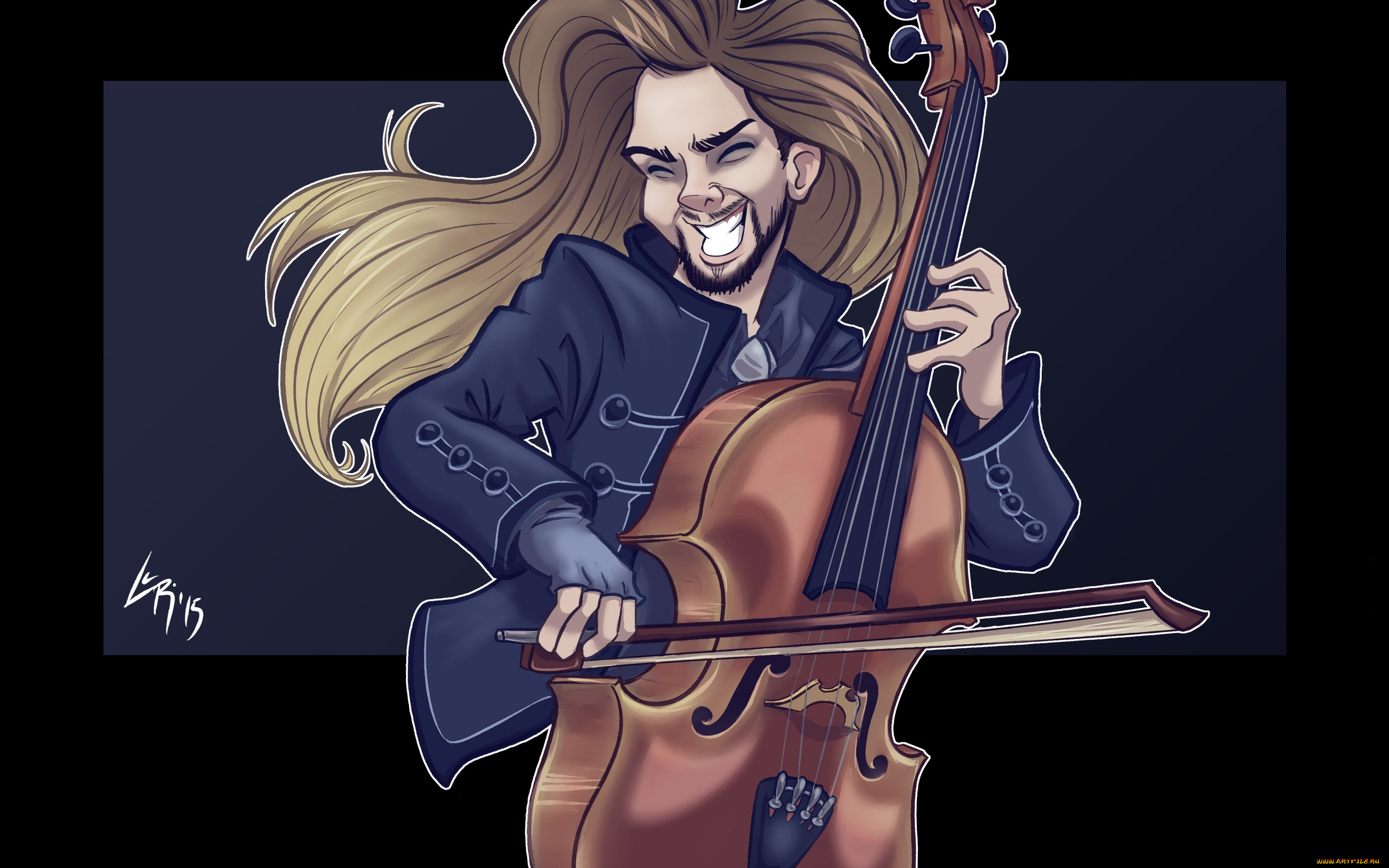 рисованное, комиксы, larissarivero, apocalyptica, perttu, kivilaakso, пертту, кивилааксо, cello, виолончель