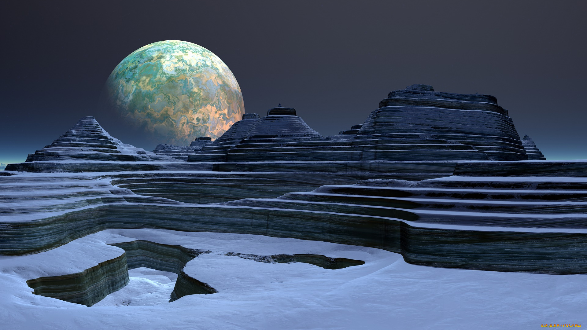 3д, графика, атмосфера, настроение, , atmosphere, , , mood, , вселенная, планета, поверхность