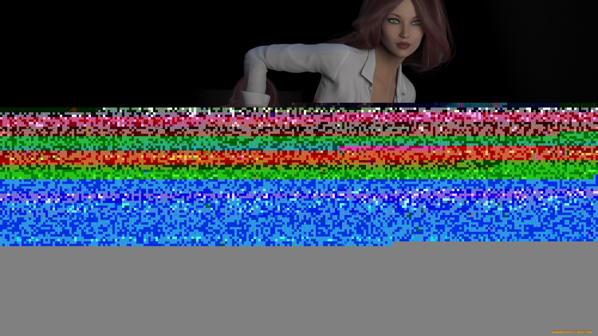 3д, графика, люди, , people, фон, взгляд, девушка