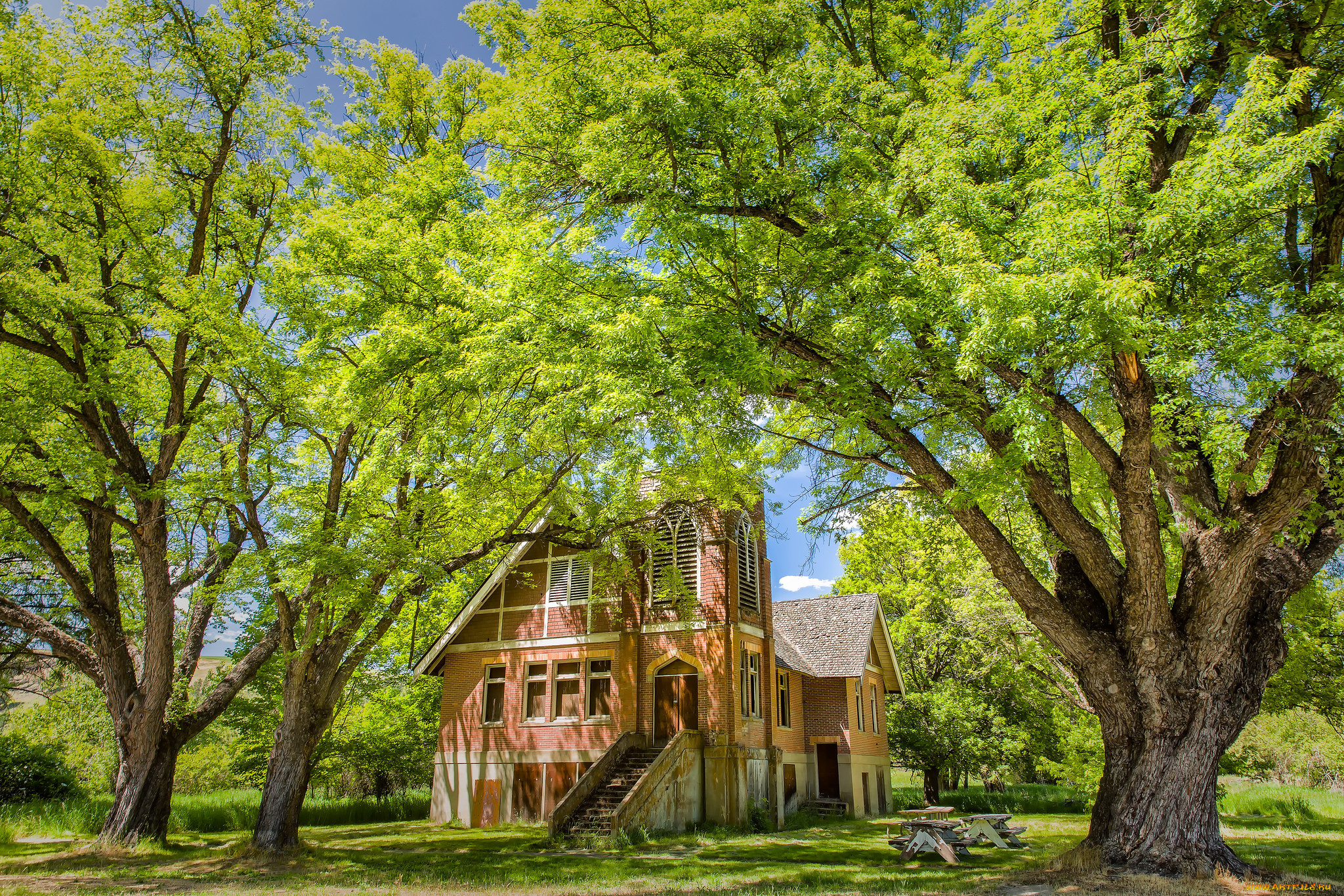 города, -, здания, , дома, дом, загородный