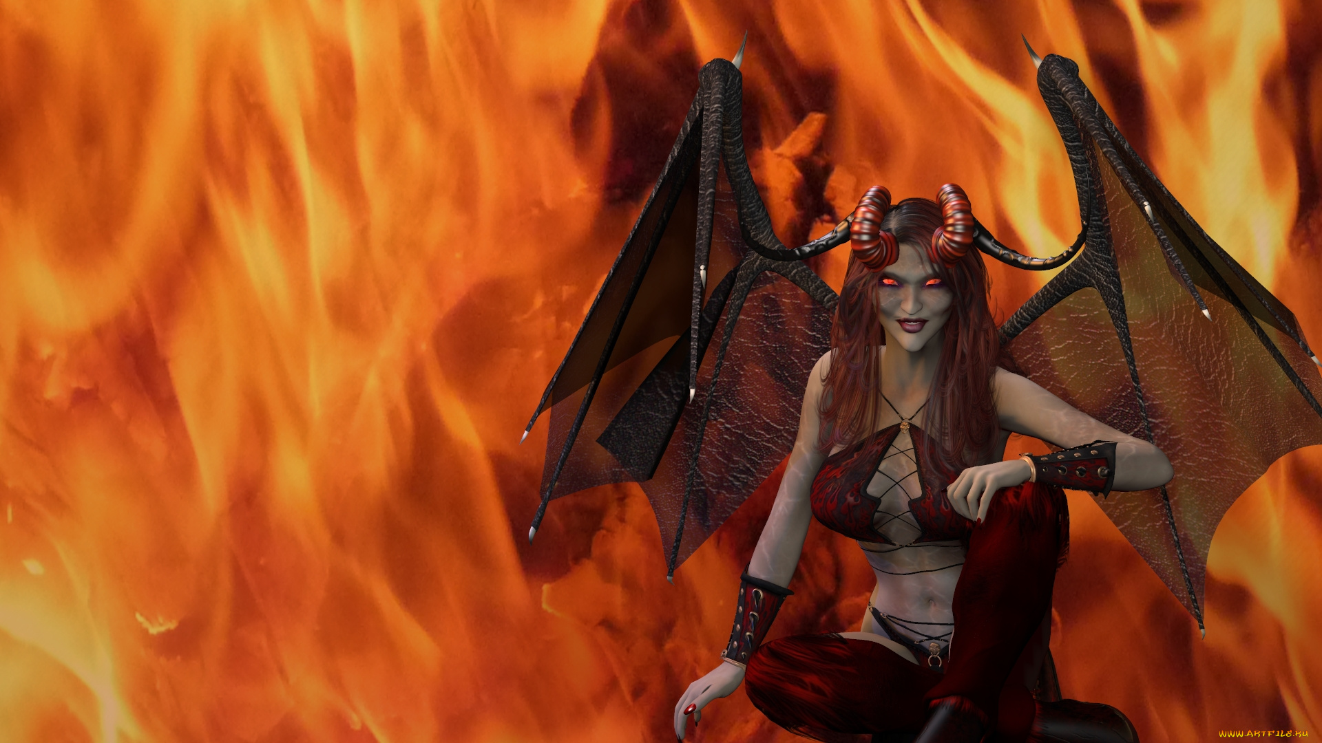 3д, графика, существа, , creatures, фон, взгляд, кастаника