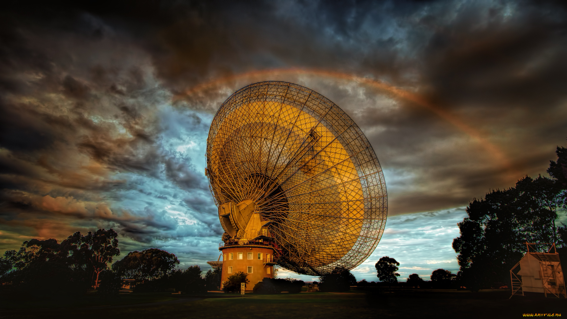 космос, разное, другое, радиотелескоп