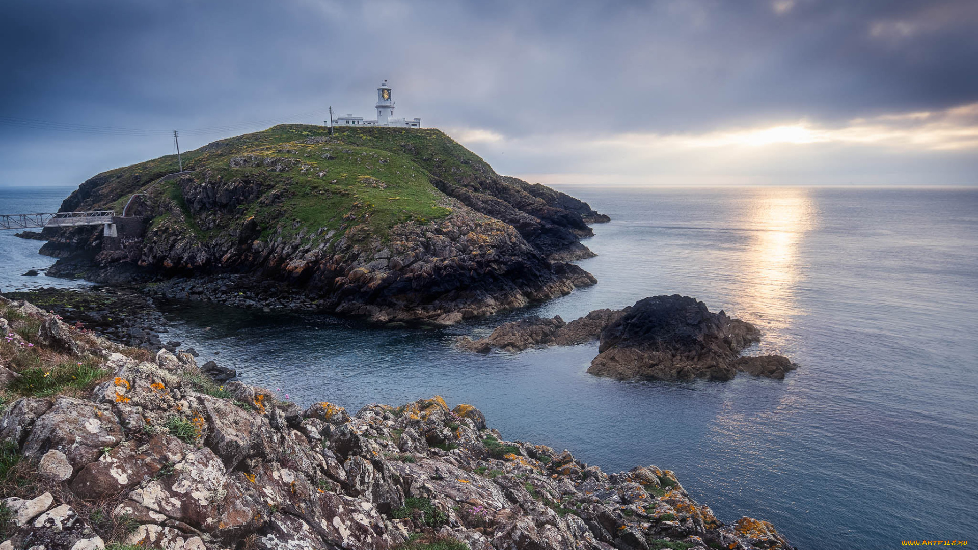 природа, побережье, берег, море