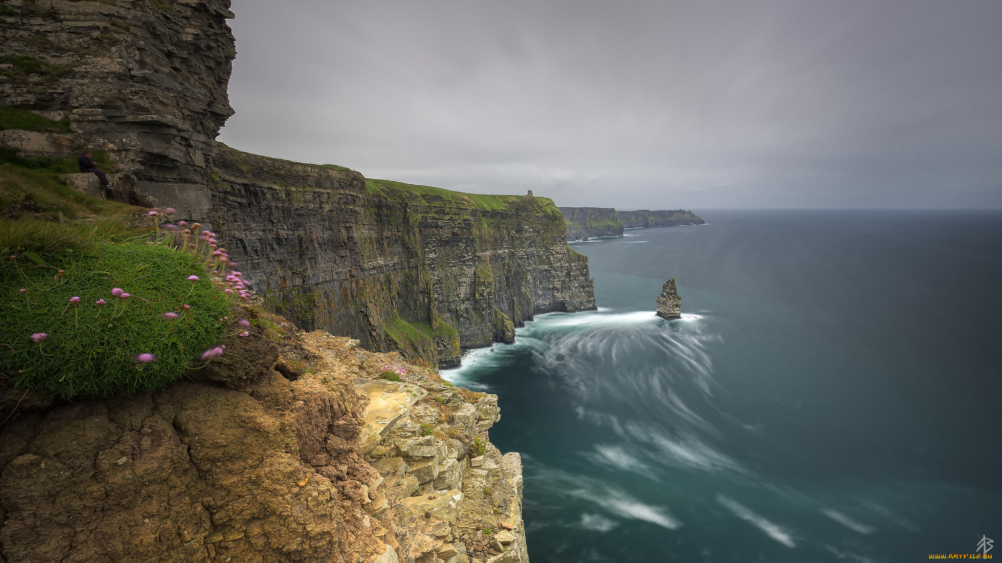 природа, побережье, берег, море