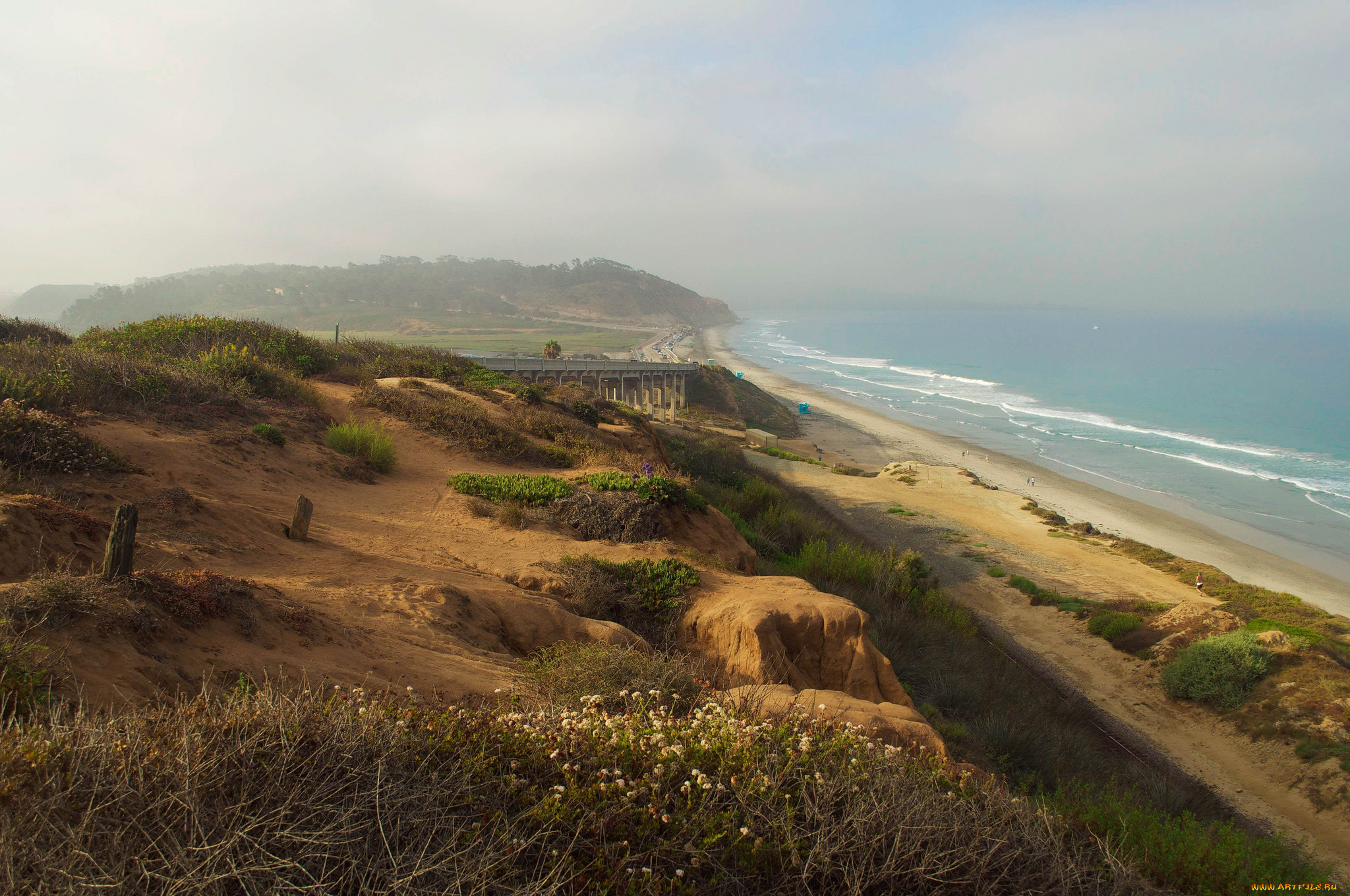 природа, побережье, берег, море