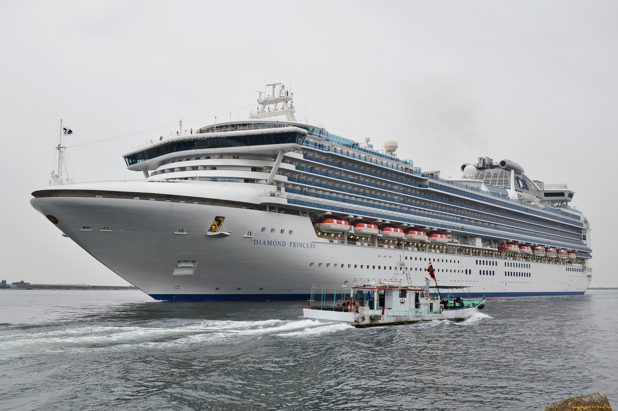 diamond, princess, корабли, лайнеры, лайнер, круиз
