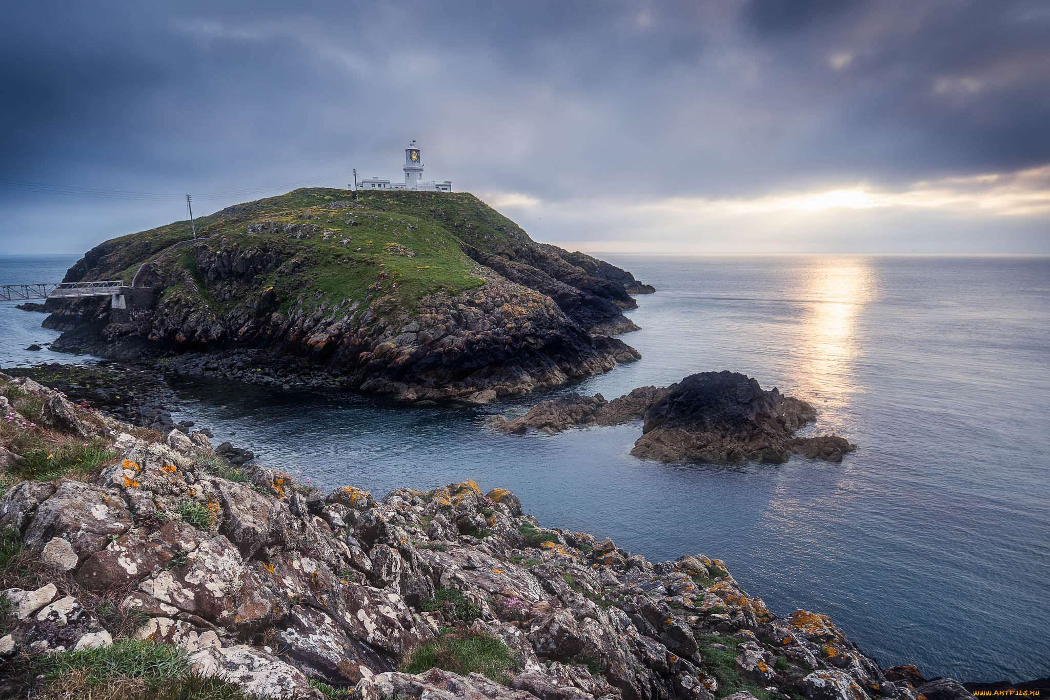 природа, побережье, берег, море