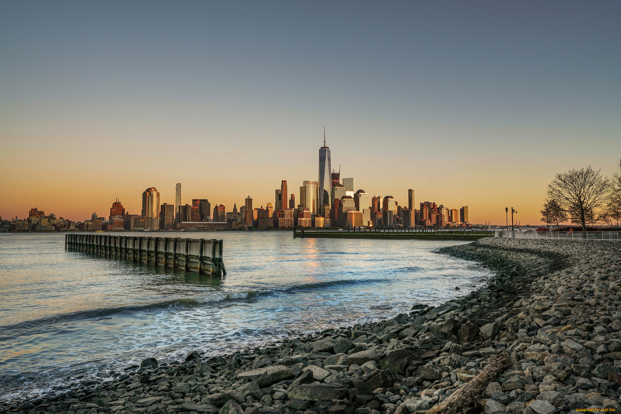 new, york, города, нью-йорк, , сша, панорама, небоскребы