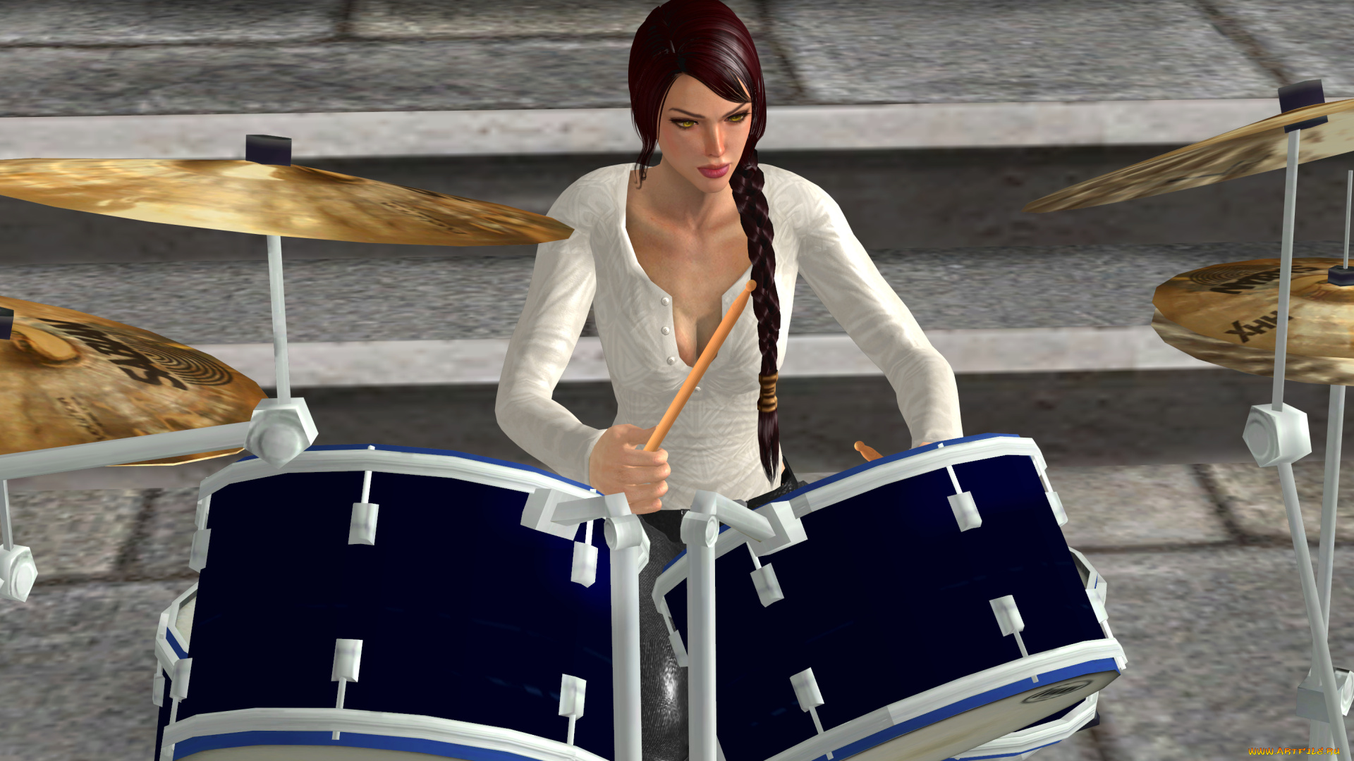 3д, графика, люди, , people, фон, взгляд, девушка