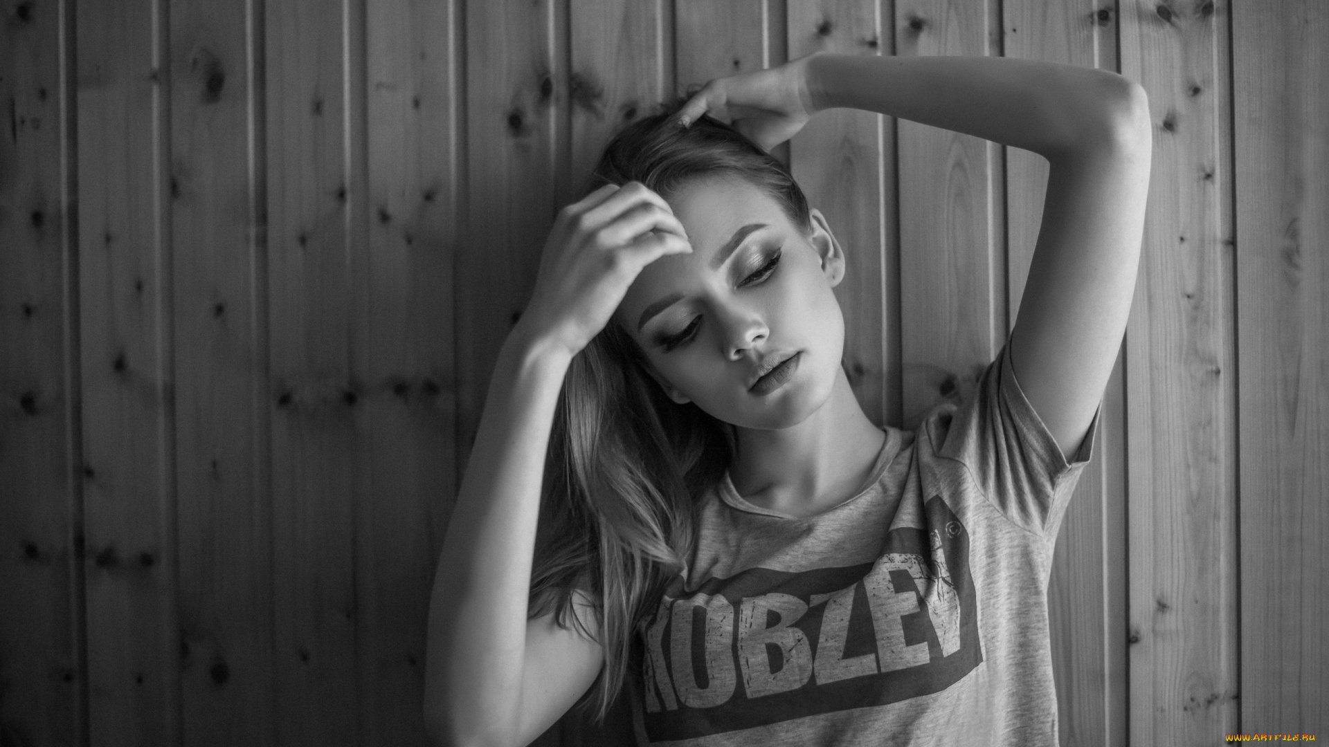 девушка, девушки, -unsort, , Черно-белые, обои, модель