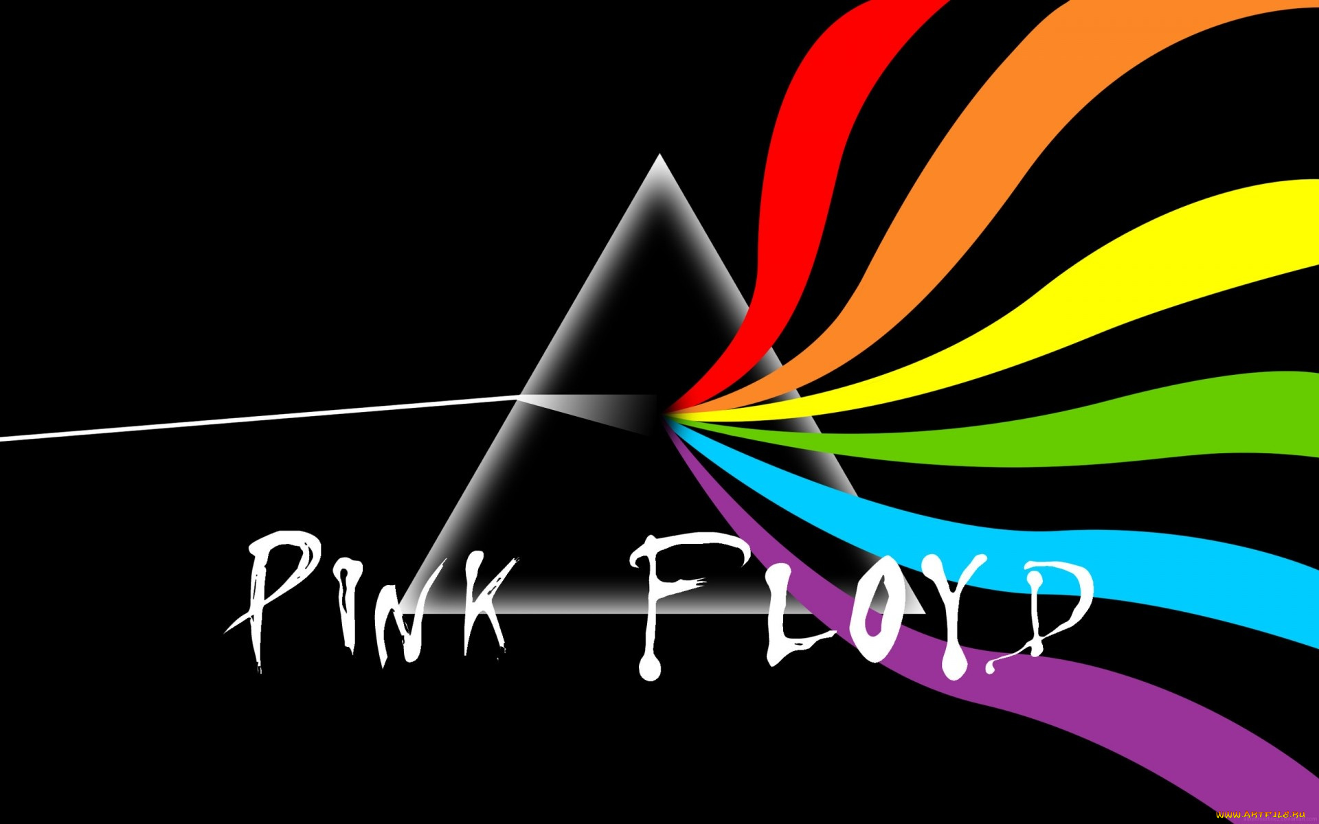 музыка, pink, floyd, буквы, логотип