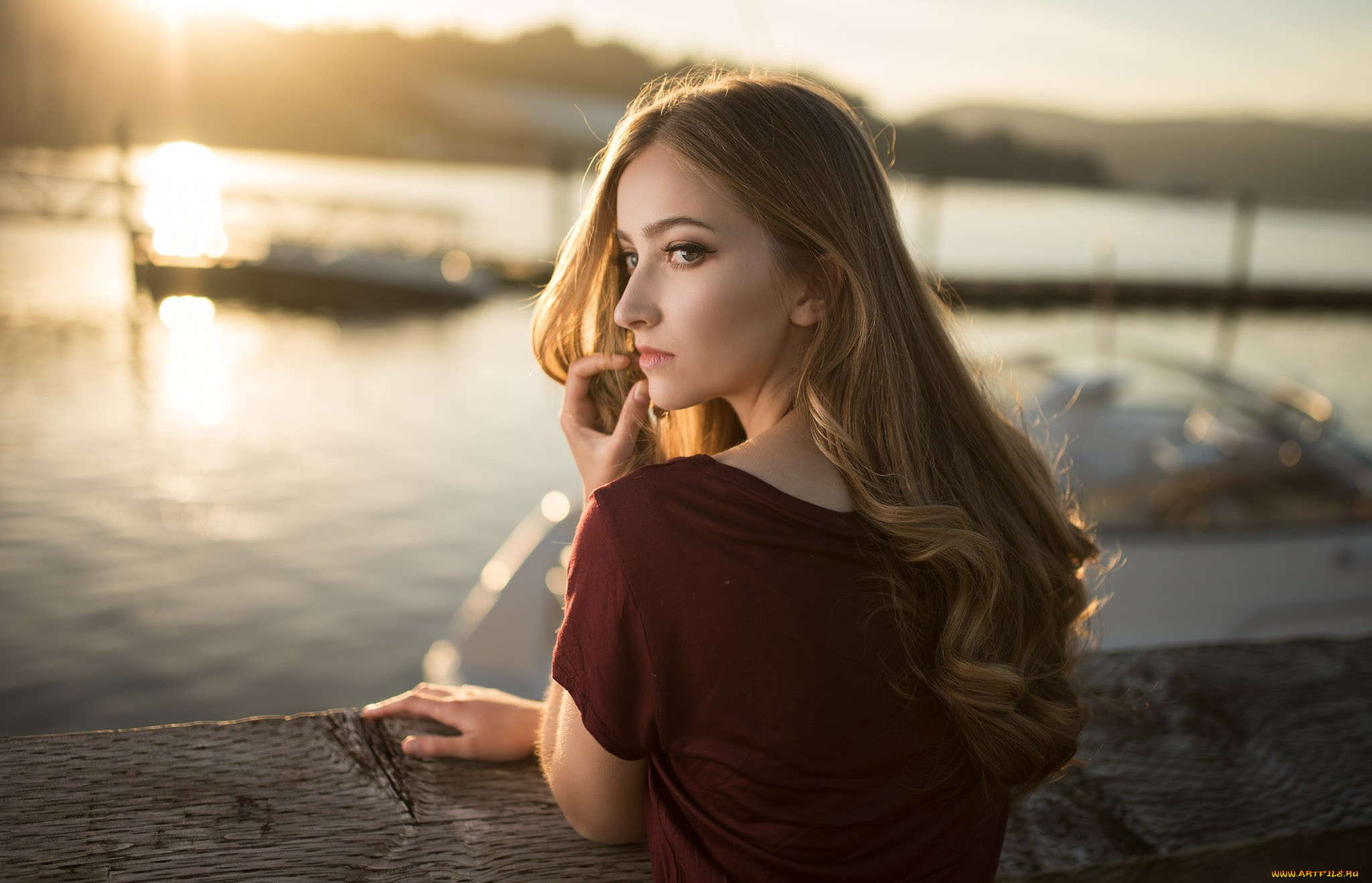 девушка, девушки, -unsort, , блондинки, , светловолосые, mika, deneige, модель