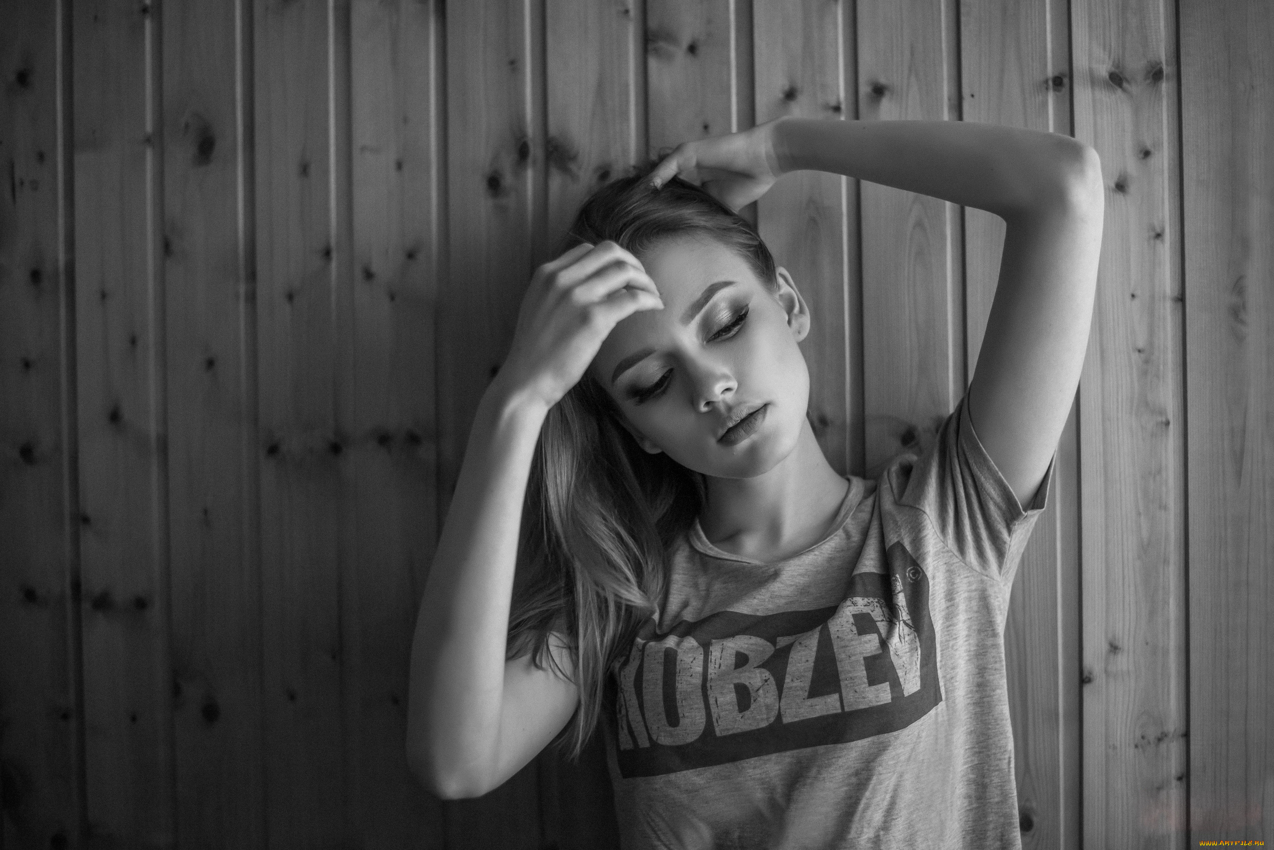 девушка, девушки, -unsort, , Черно-белые, обои, модель